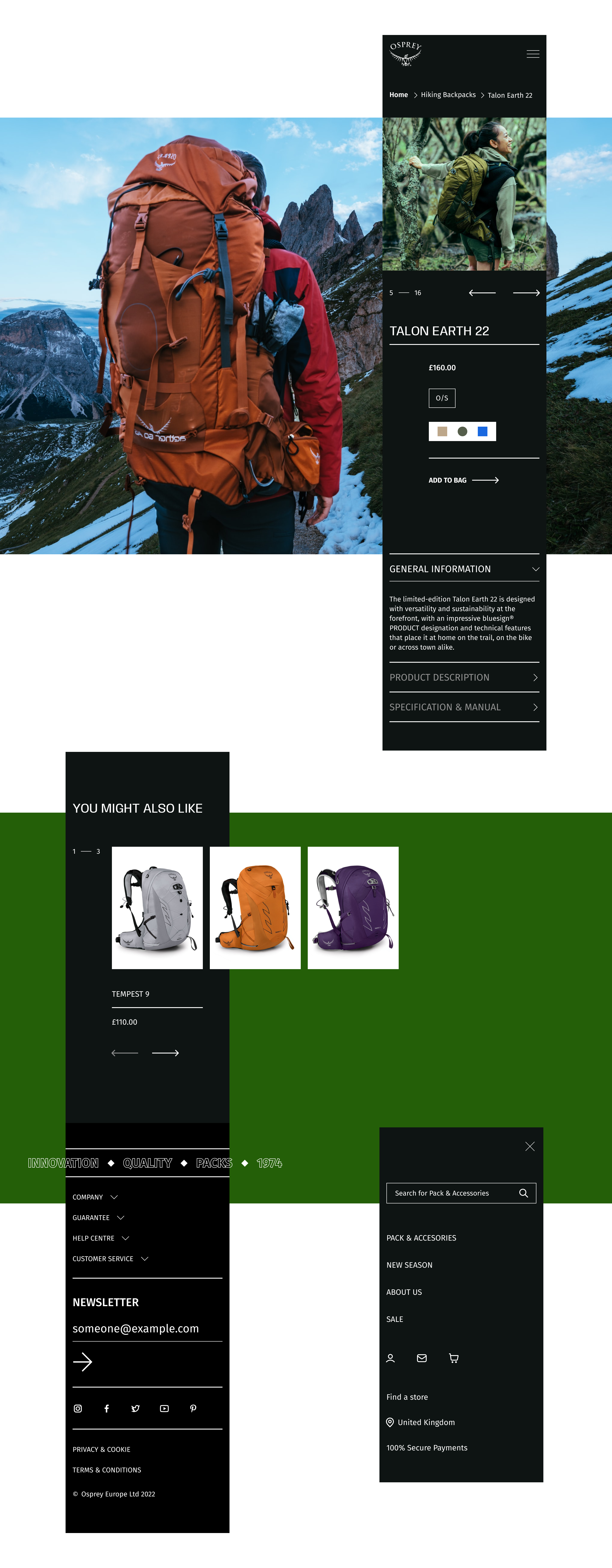 osprey minimalism redesign concept — Изображение №8 — Интерфейсы на Dprofile