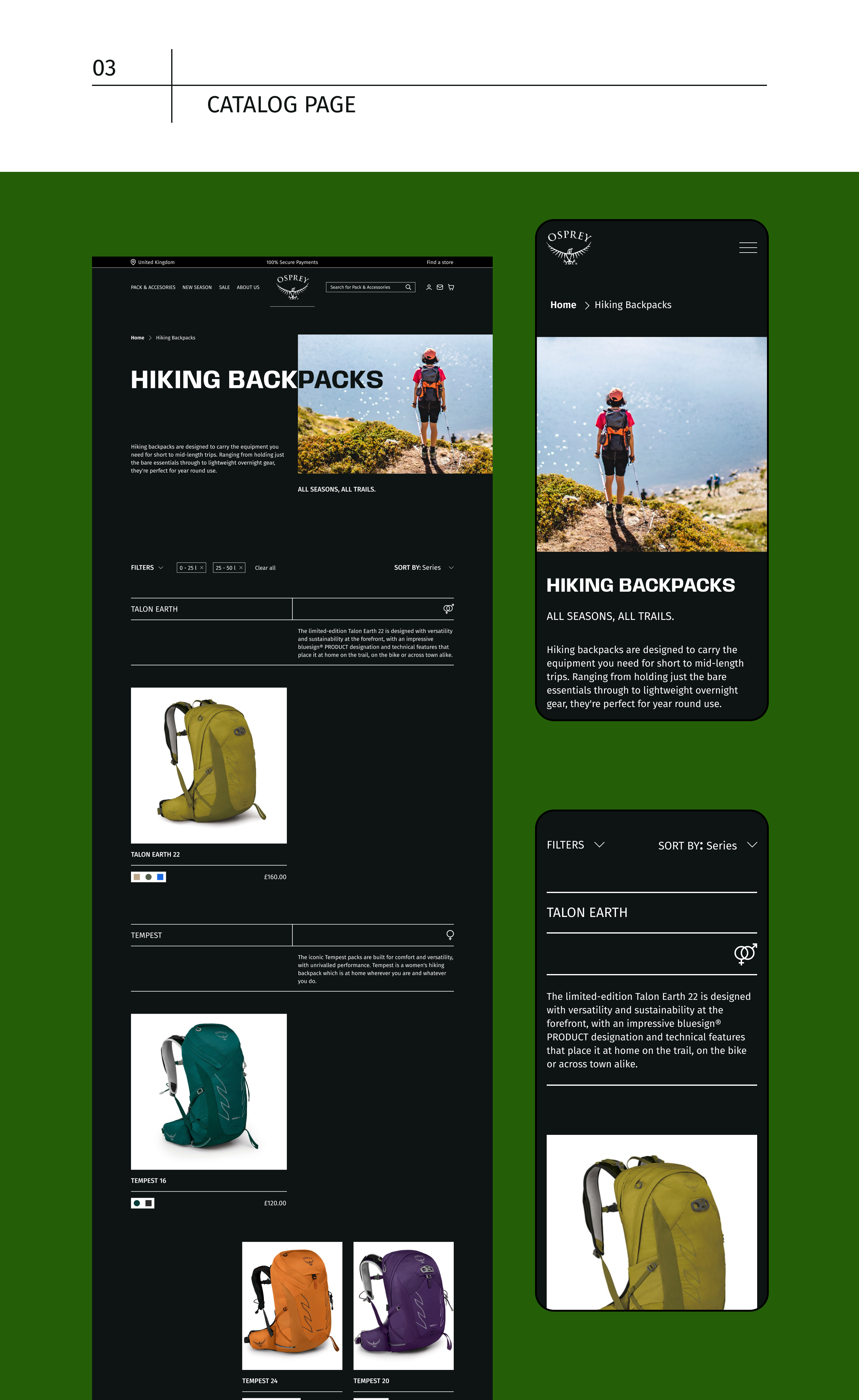 osprey minimalism redesign concept — Изображение №5 — Интерфейсы на Dprofile