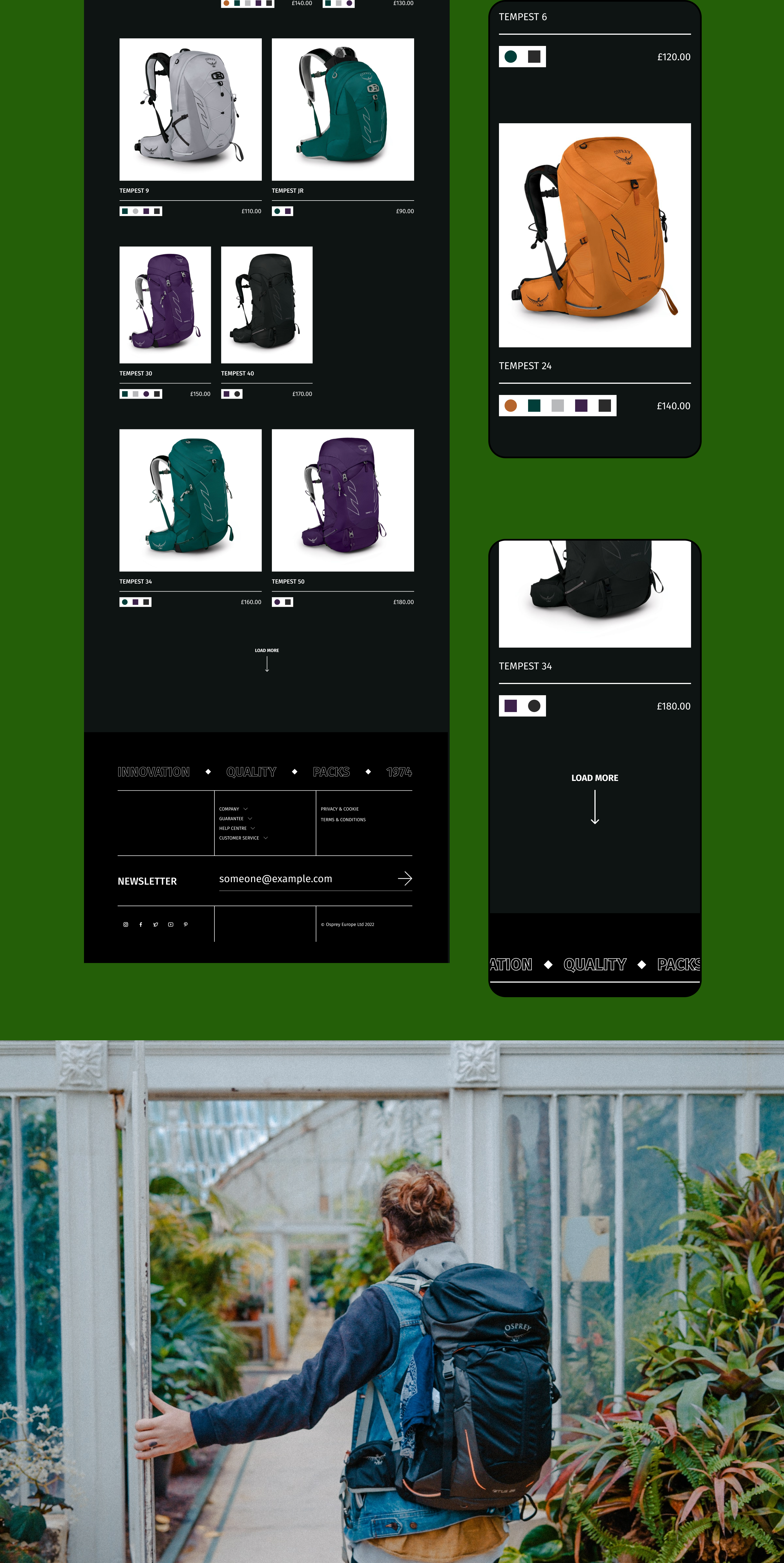 osprey minimalism redesign concept — Изображение №6 — Интерфейсы на Dprofile