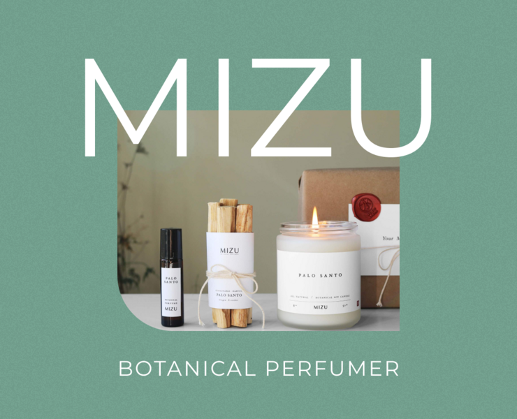 MIZU Botanical perfumer — Интерфейсы на Dprofile