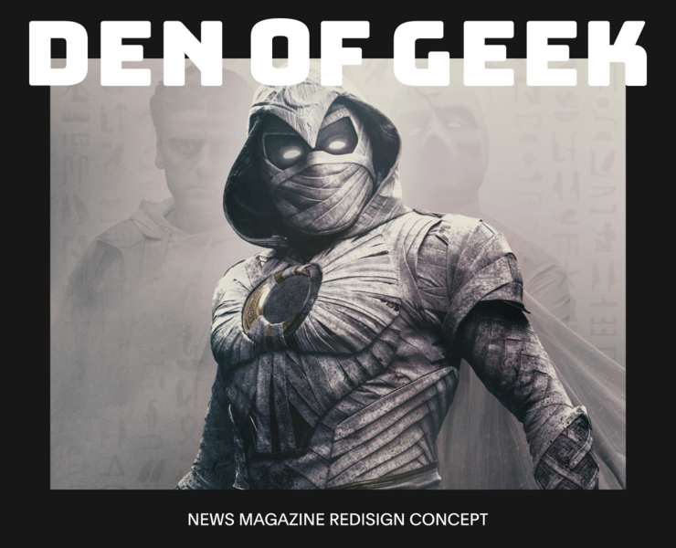 DEN OF GEEK | news website redesign — Интерфейсы на Dprofile