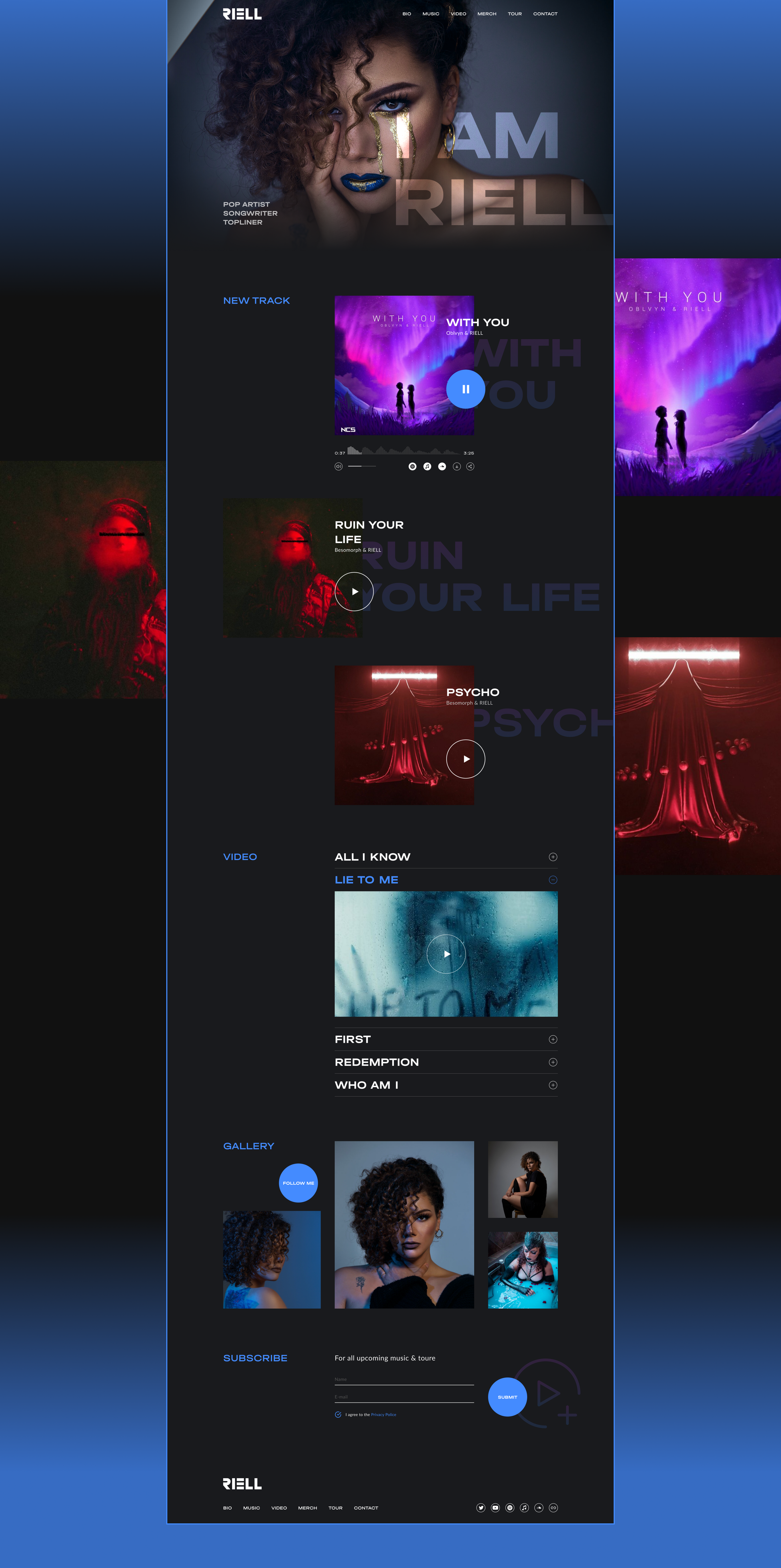 RIELL — Изображение №2 — Интерфейсы на Dprofile