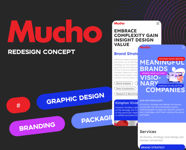 Mucho - Design Agency — Интерфейсы на Dprofile