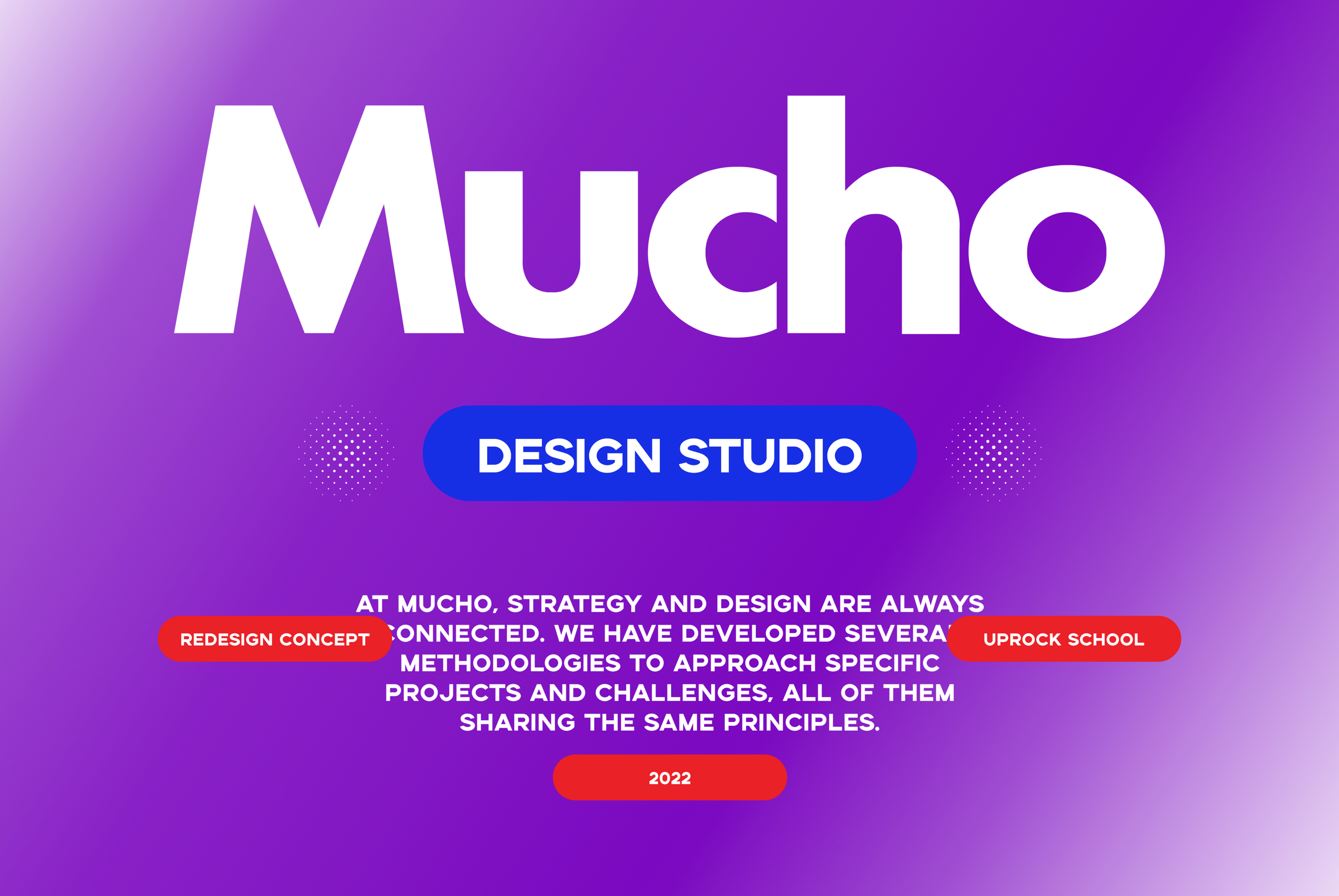 Mucho - Design Agency — Изображение №1 — Интерфейсы на Dprofile