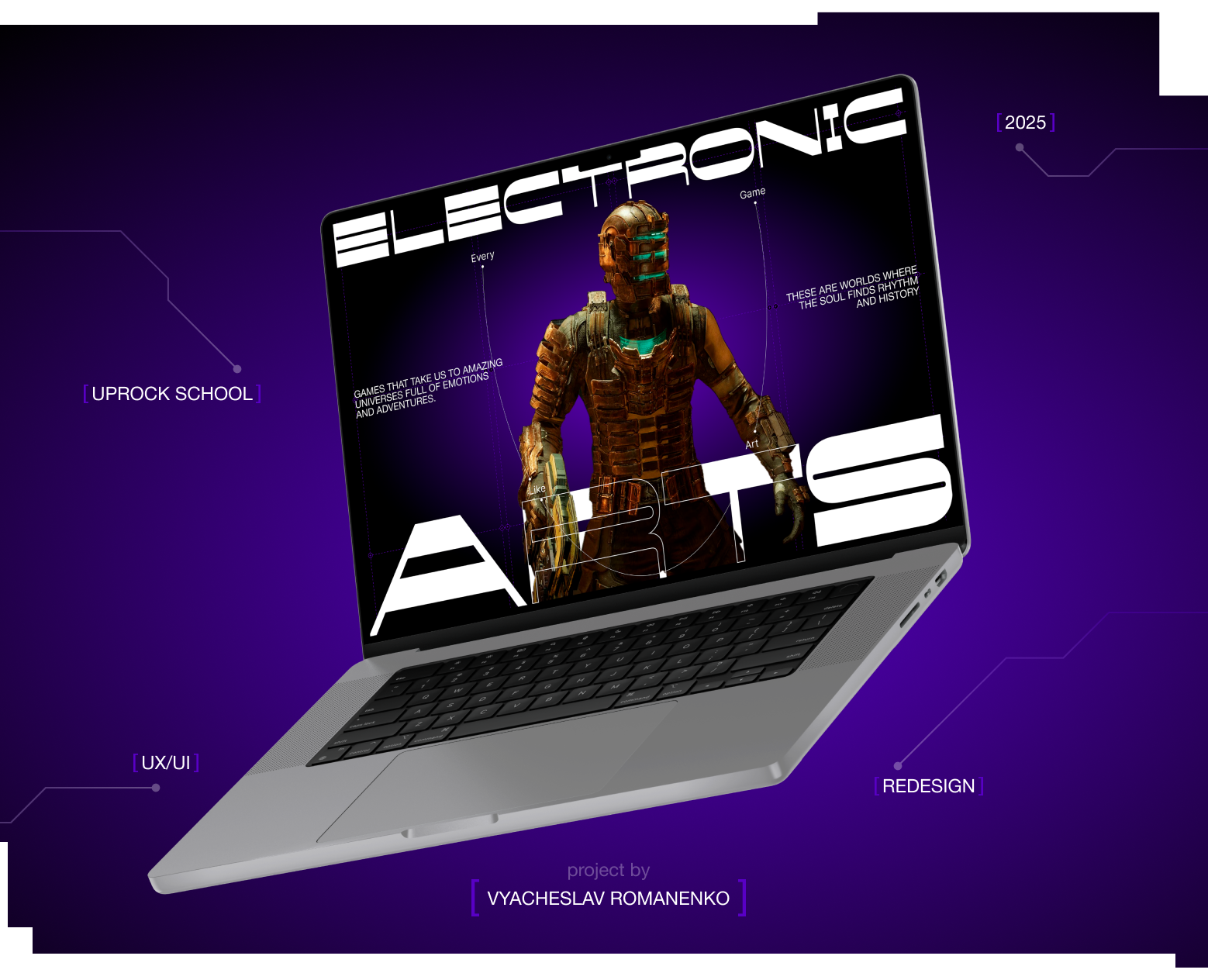 ELECTRONIC ARTS [EA] | Corporate Website — Интерфейсы на Dprofile