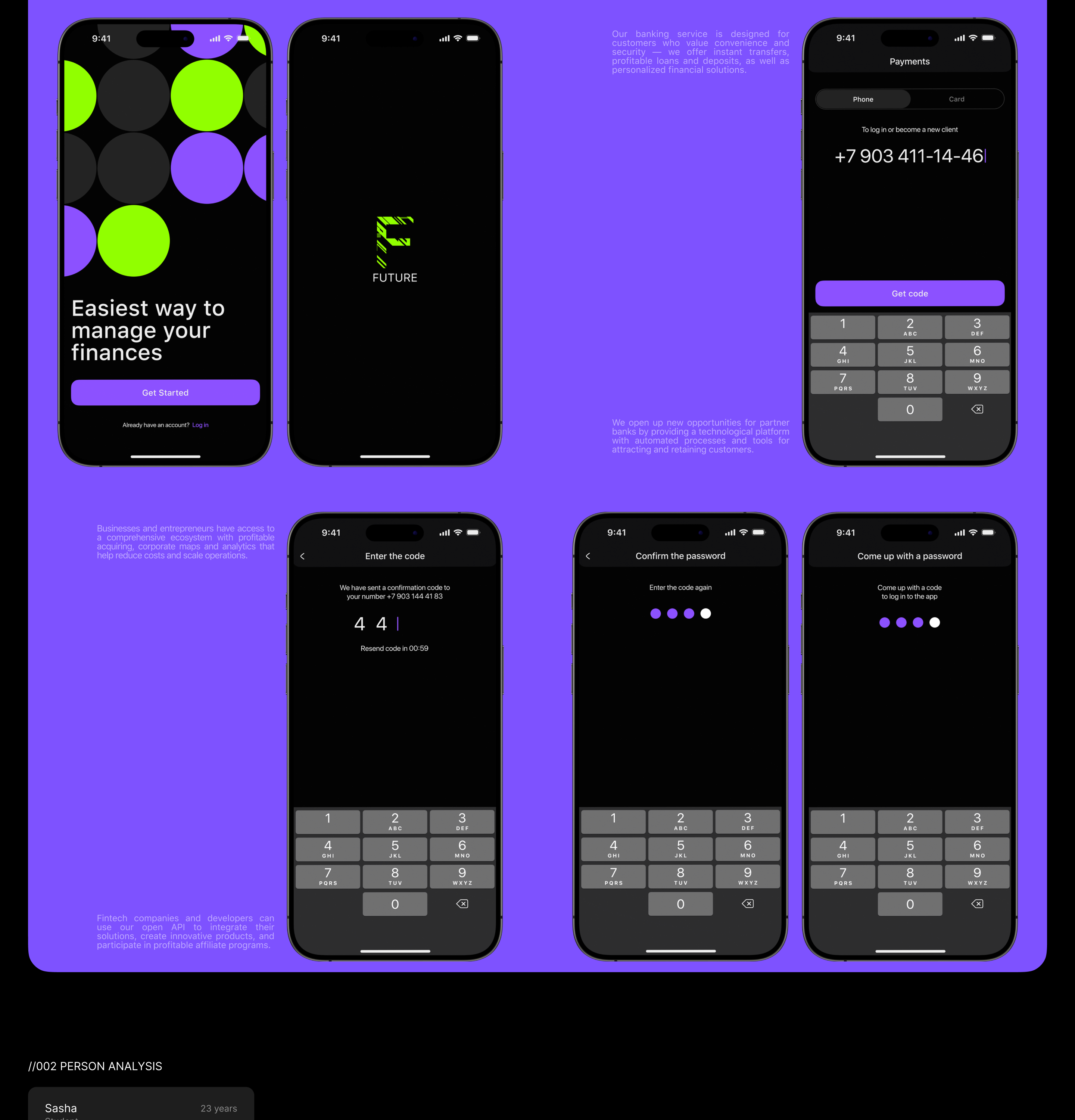 FUTURE BANK | MOBILE APP — Изображение №3 — Интерфейсы на Dprofile