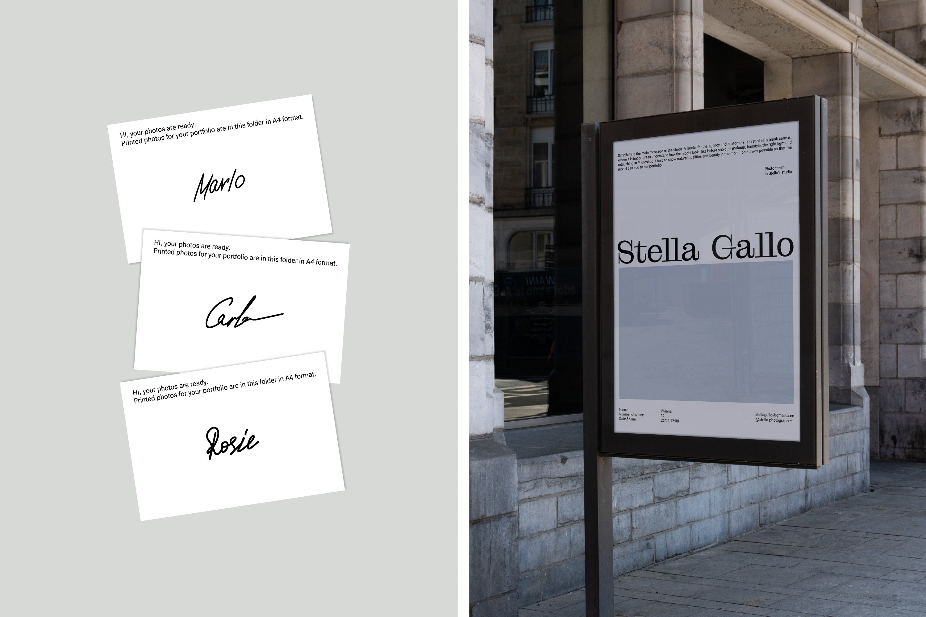 STELLA GALLO / Айдентика для фотографа — Изображение №5 — Брендинг, Графика на Dprofile