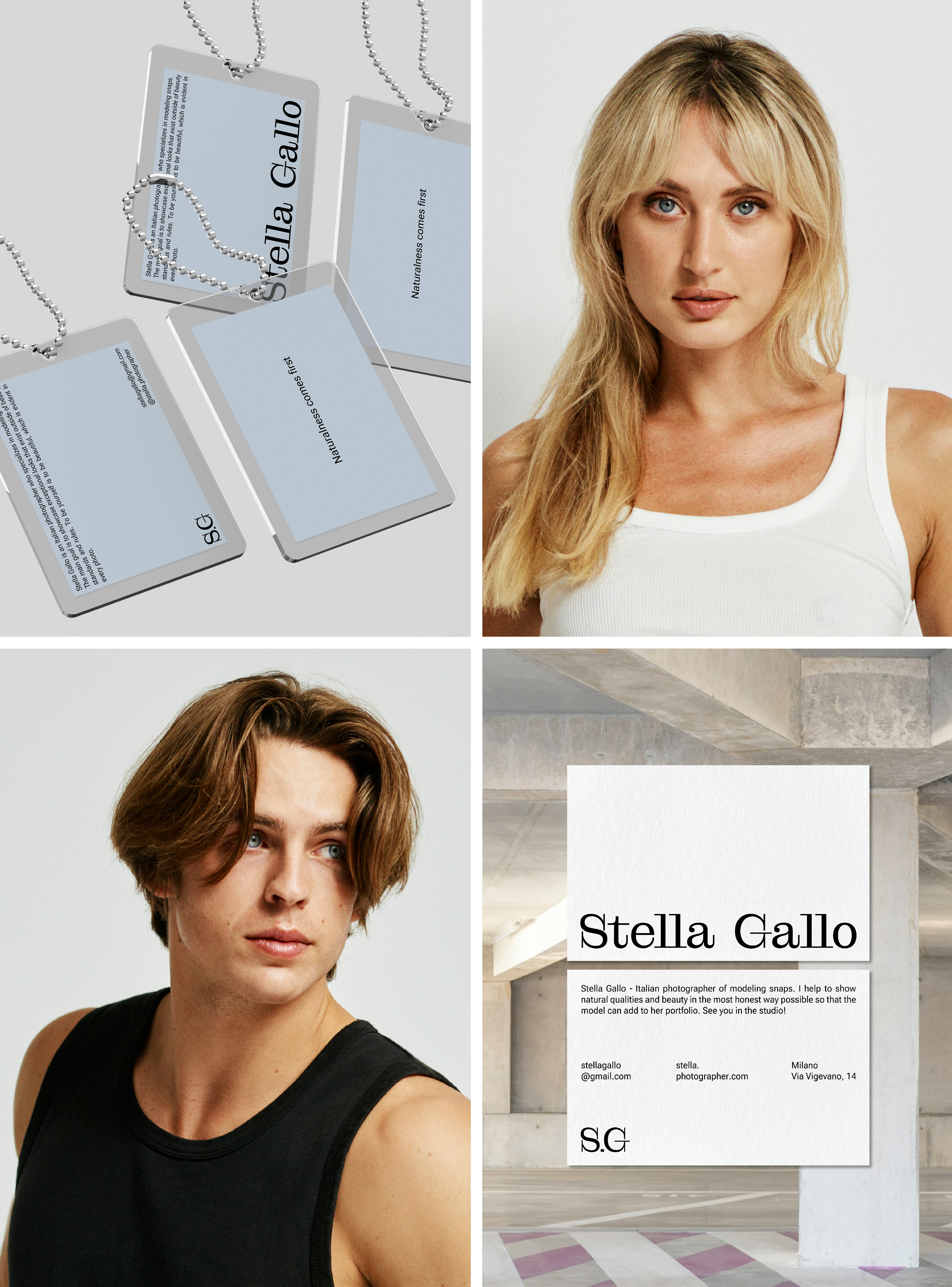 STELLA GALLO / Айдентика для фотографа — Изображение №10 — Брендинг, Графика на Dprofile