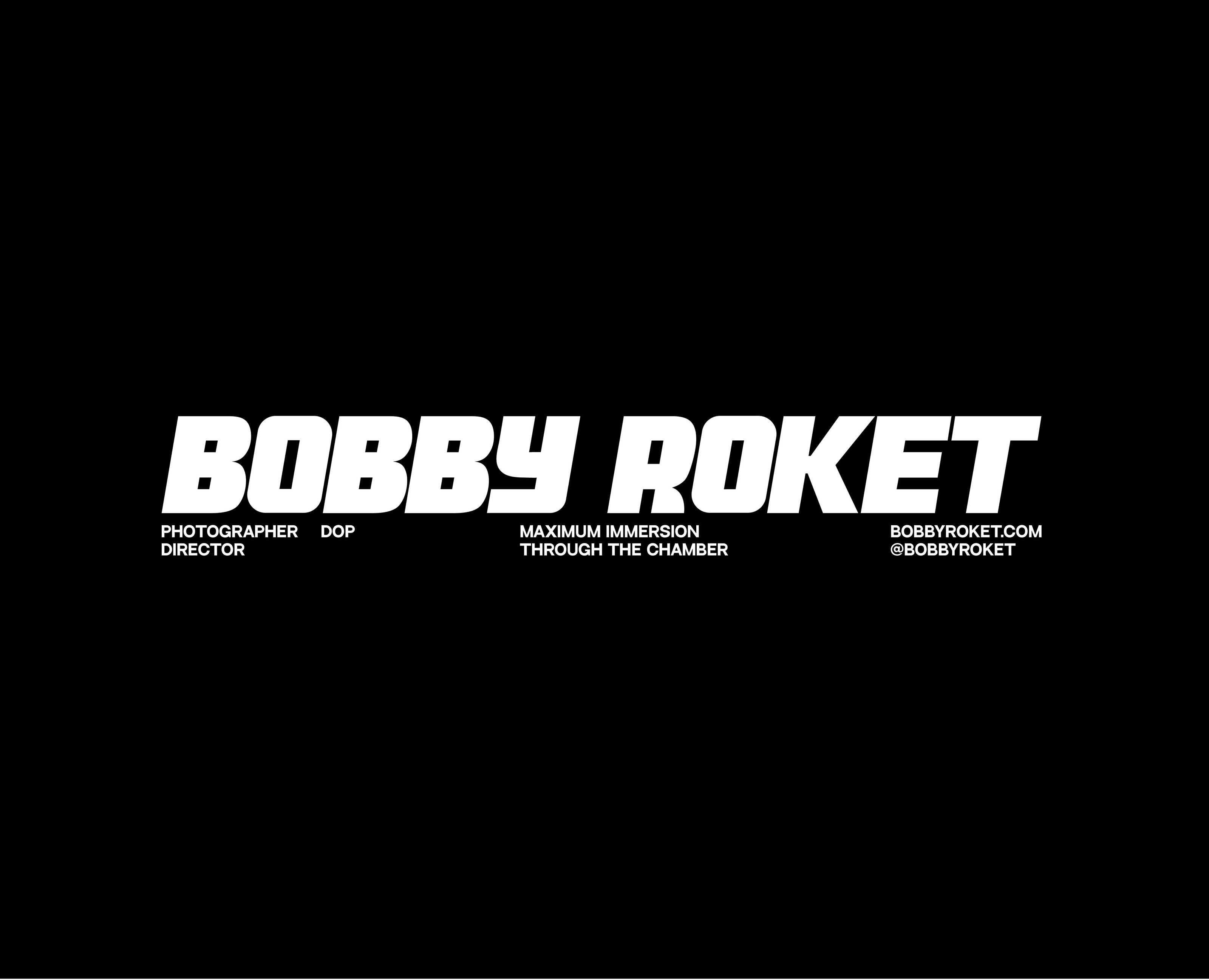 BOBBY ROKET / Айдентика для фотографа и оператора на Dprofile