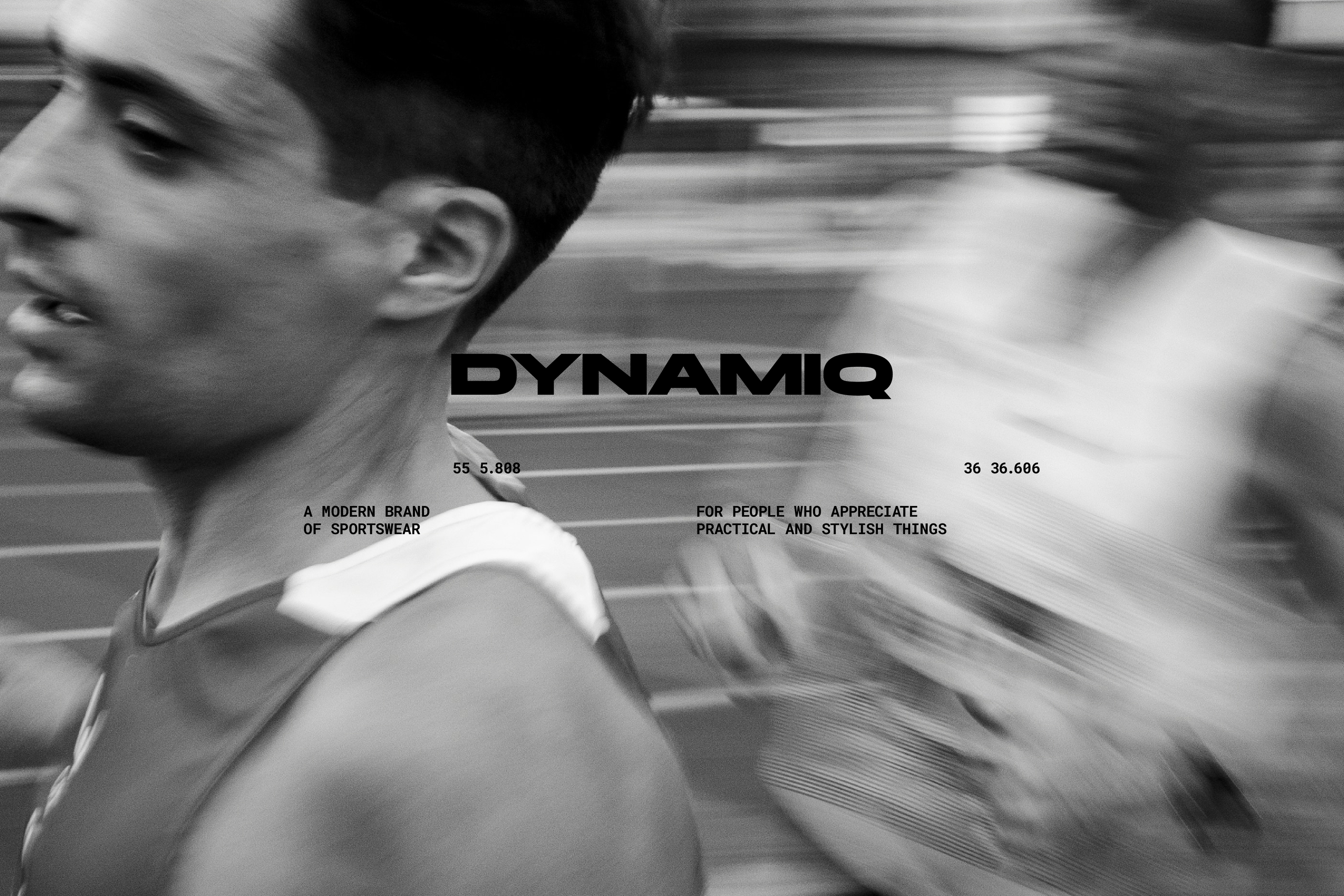 DYNAMIQ / Айдентика для бренда спортивной одежды — Изображение №1 — Брендинг, Графика на Dprofile