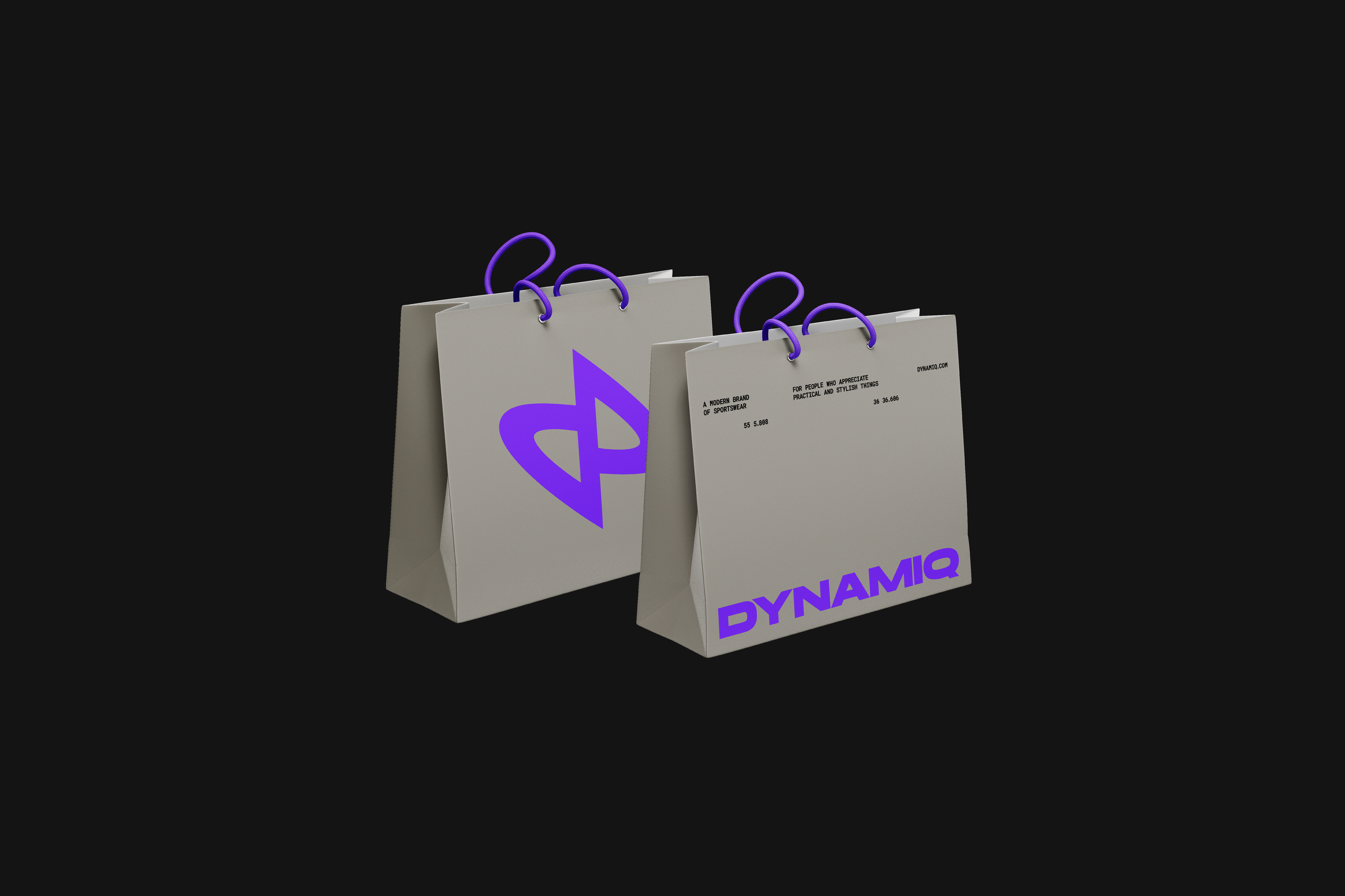 DYNAMIQ / Айдентика для бренда спортивной одежды — Изображение №3 — Брендинг, Графика на Dprofile