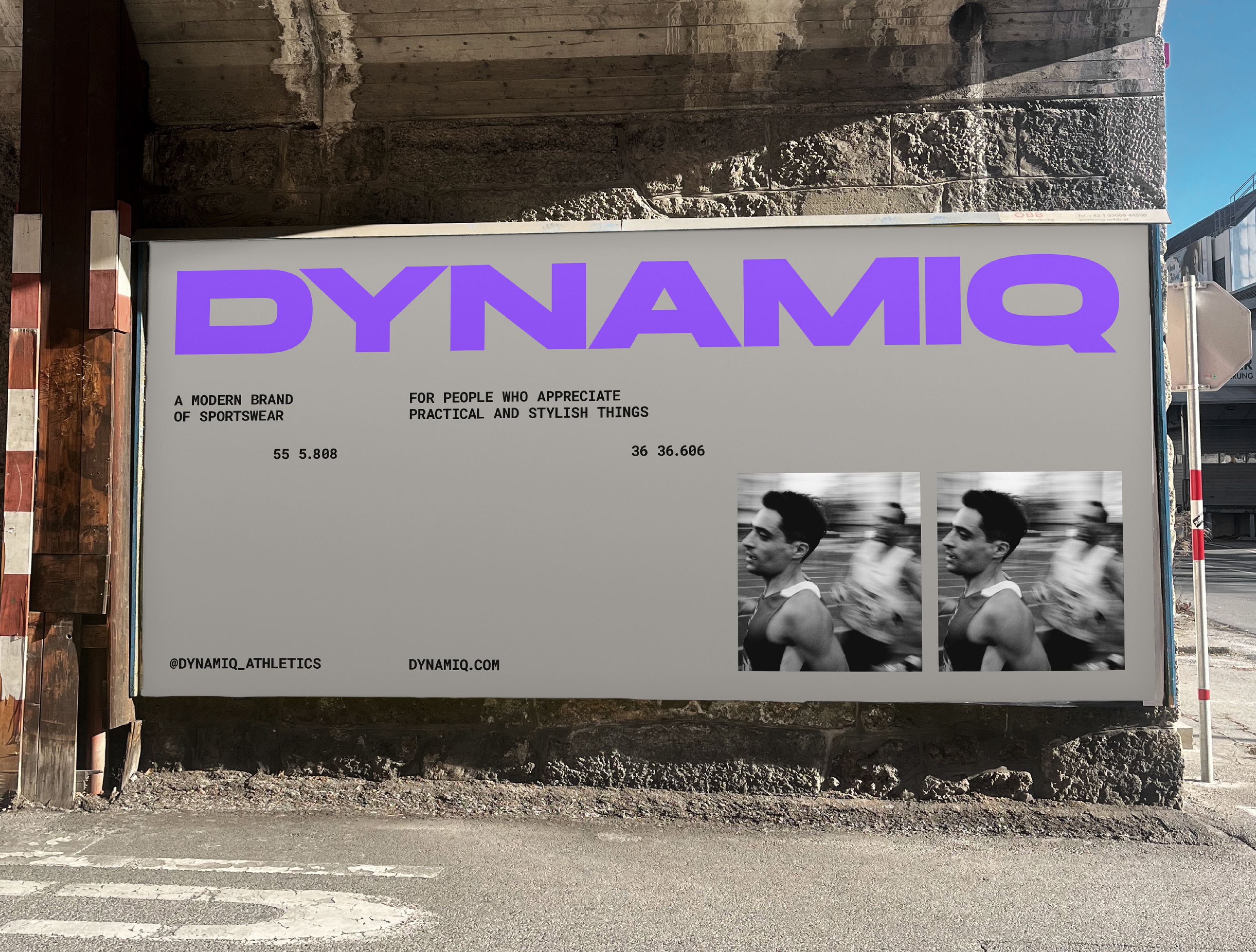 DYNAMIQ / Айдентика для бренда спортивной одежды — Изображение №4 — Брендинг, Графика на Dprofile