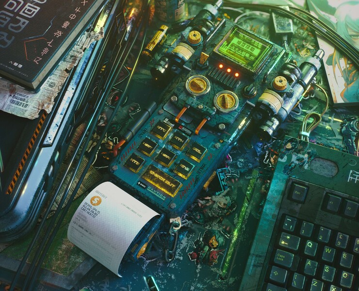 Cyberpunk origin: Devices lost in the future — 3D, Анимация на Dprofile