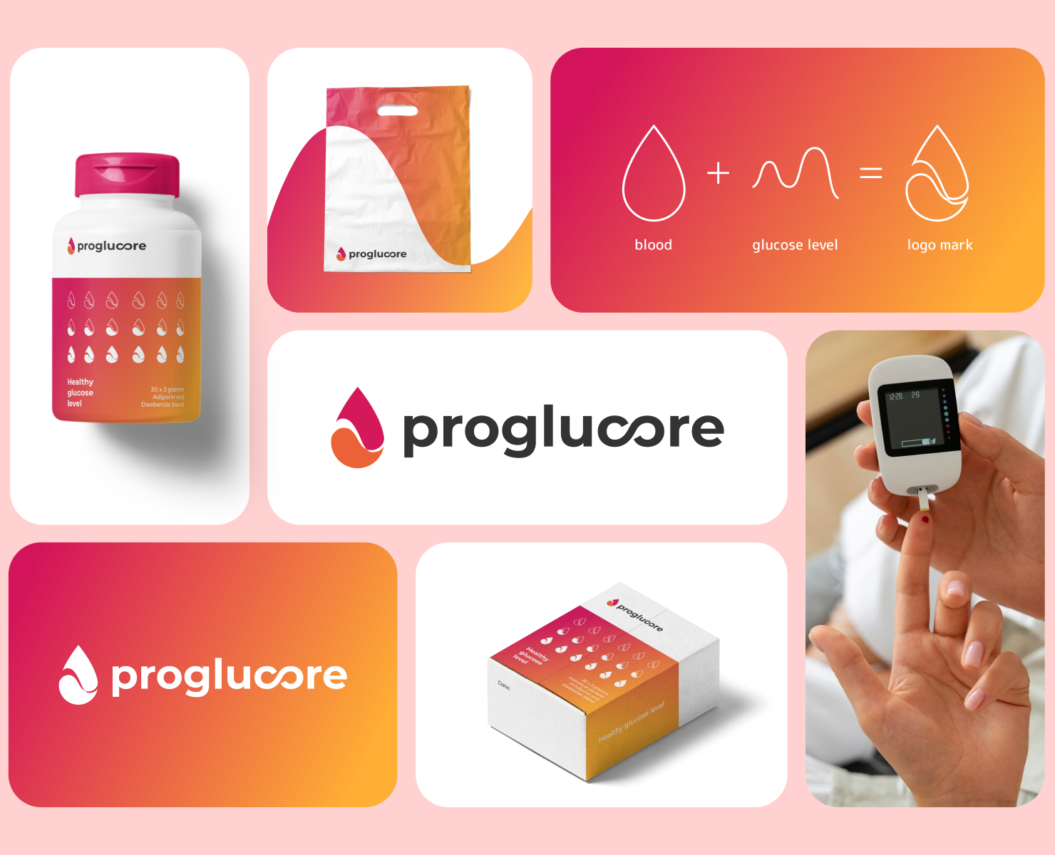 Фирменный стиль для Proglucore — Брендинг на Dprofile