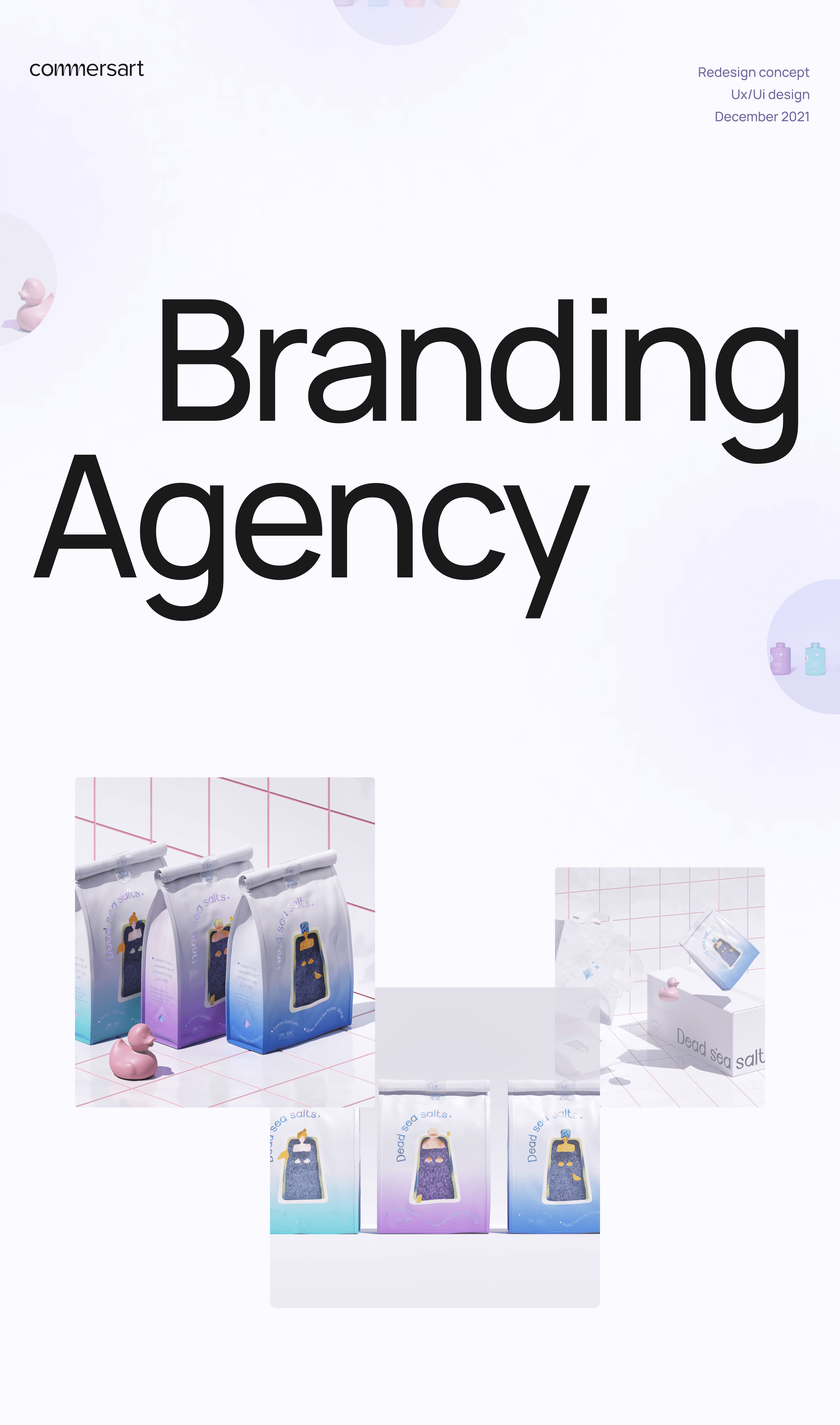 Commersart - Branding Agency — Изображение №1 — Интерфейсы на Dprofile