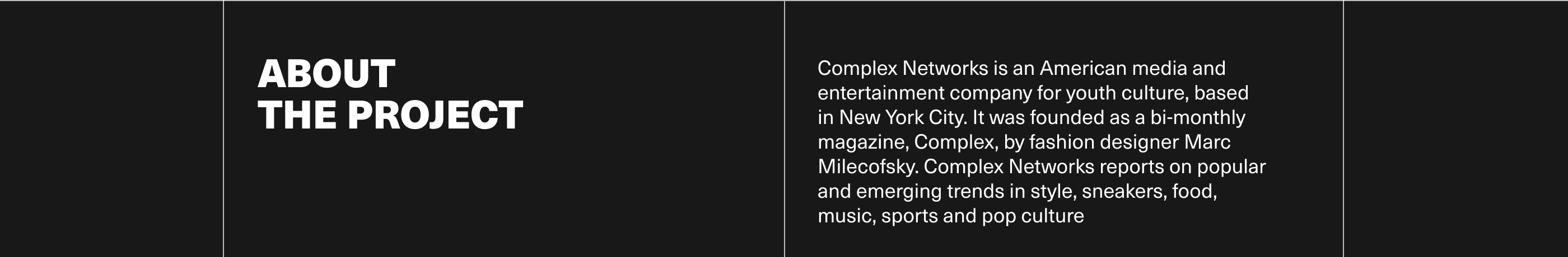 Complex Magazine - News Website Redesign Concept — Изображение №2 — Интерфейсы на Dprofile