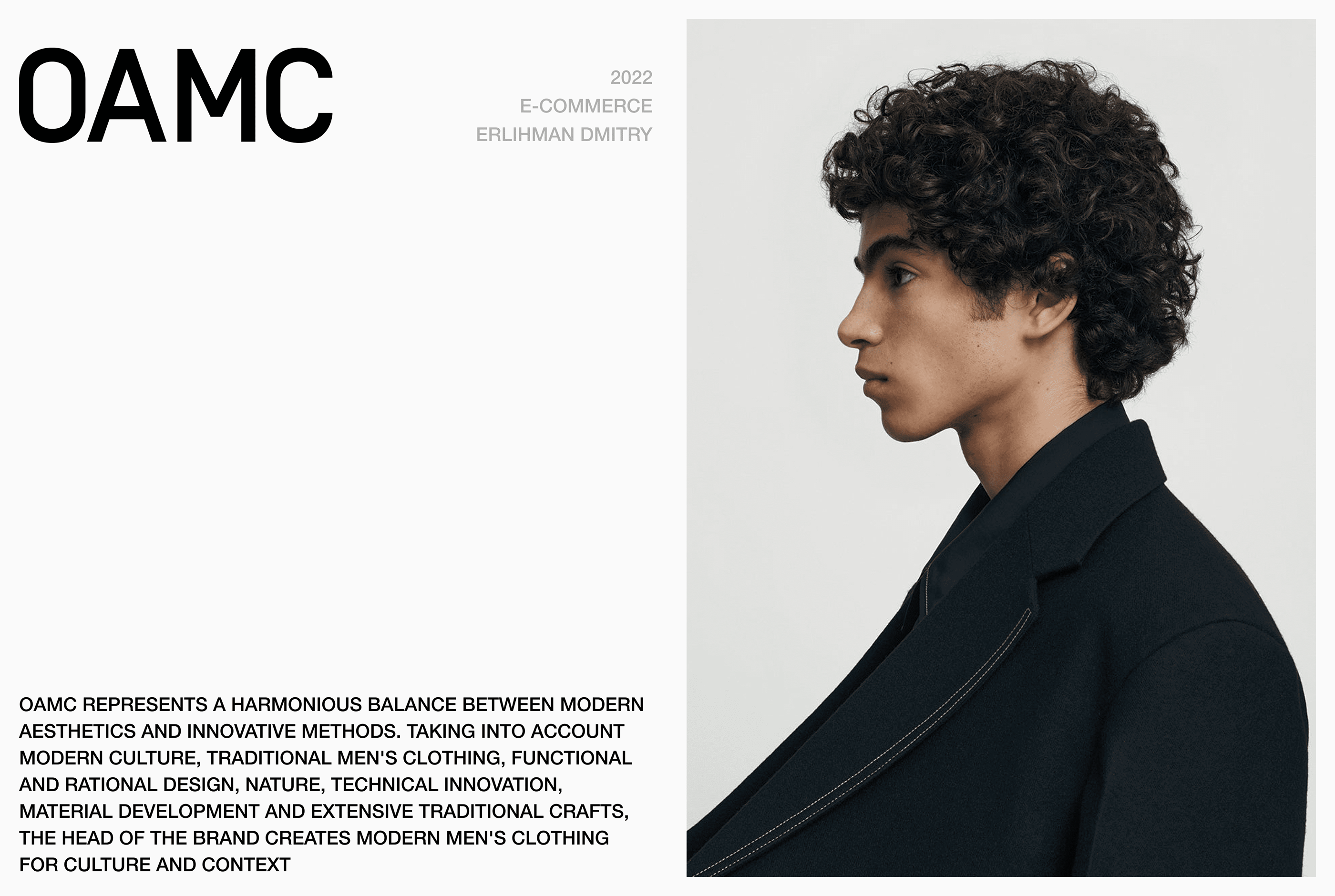 OAMC - redesign concept — Изображение №1 — Интерфейсы на Dprofile