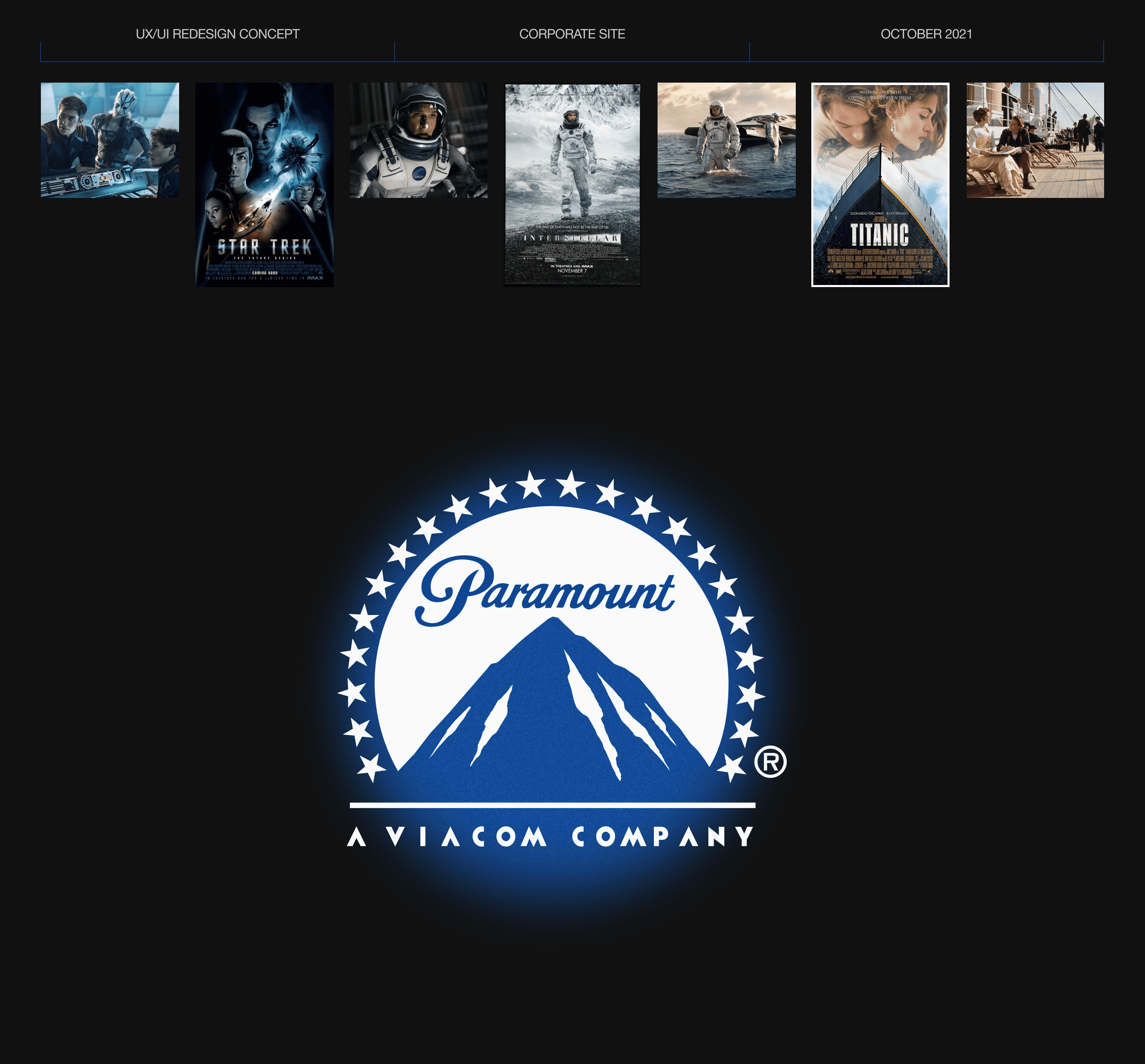 Paramount Pictures - Corporate Website — Изображение №1 — Интерфейсы на Dprofile