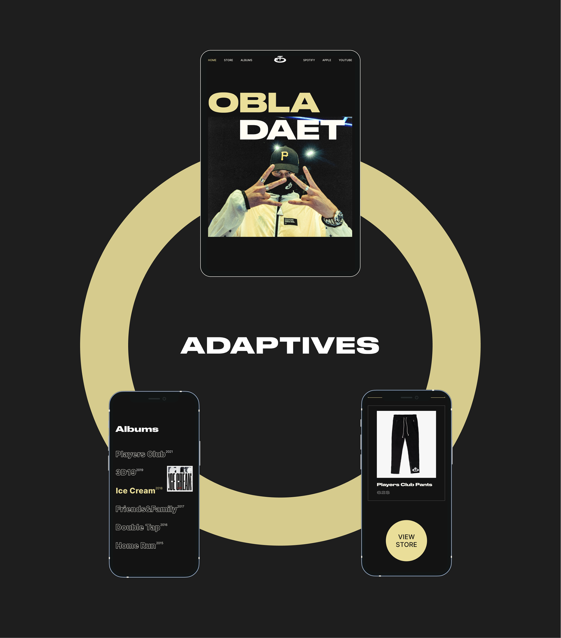 Obladaet Promo-concept — Изображение №5 — Интерфейсы на Dprofile