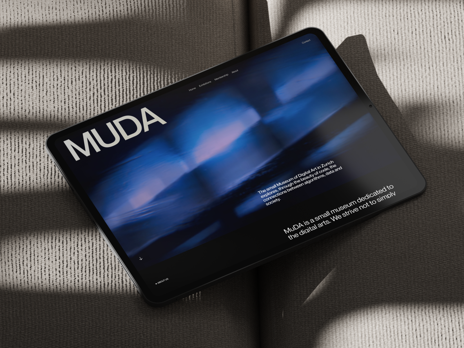 Muda — музей цифрового искусства — Изображение №3 — Интерфейсы на Dprofile