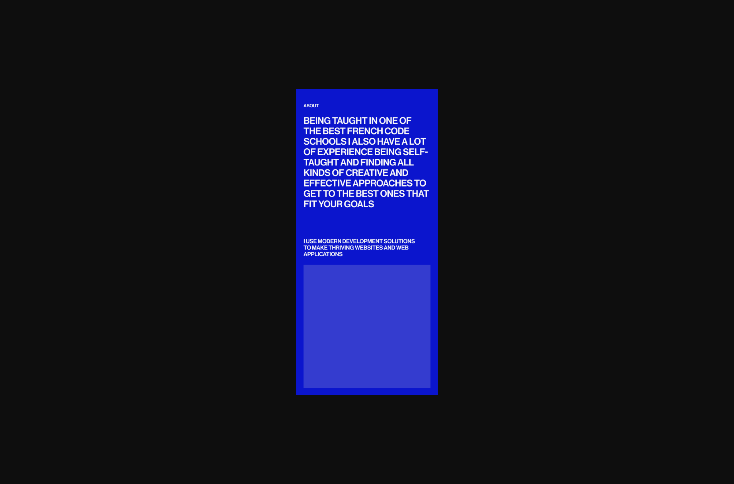 Jordan Vasselin Portfolio — Изображение №5 — Интерфейсы на Dprofile