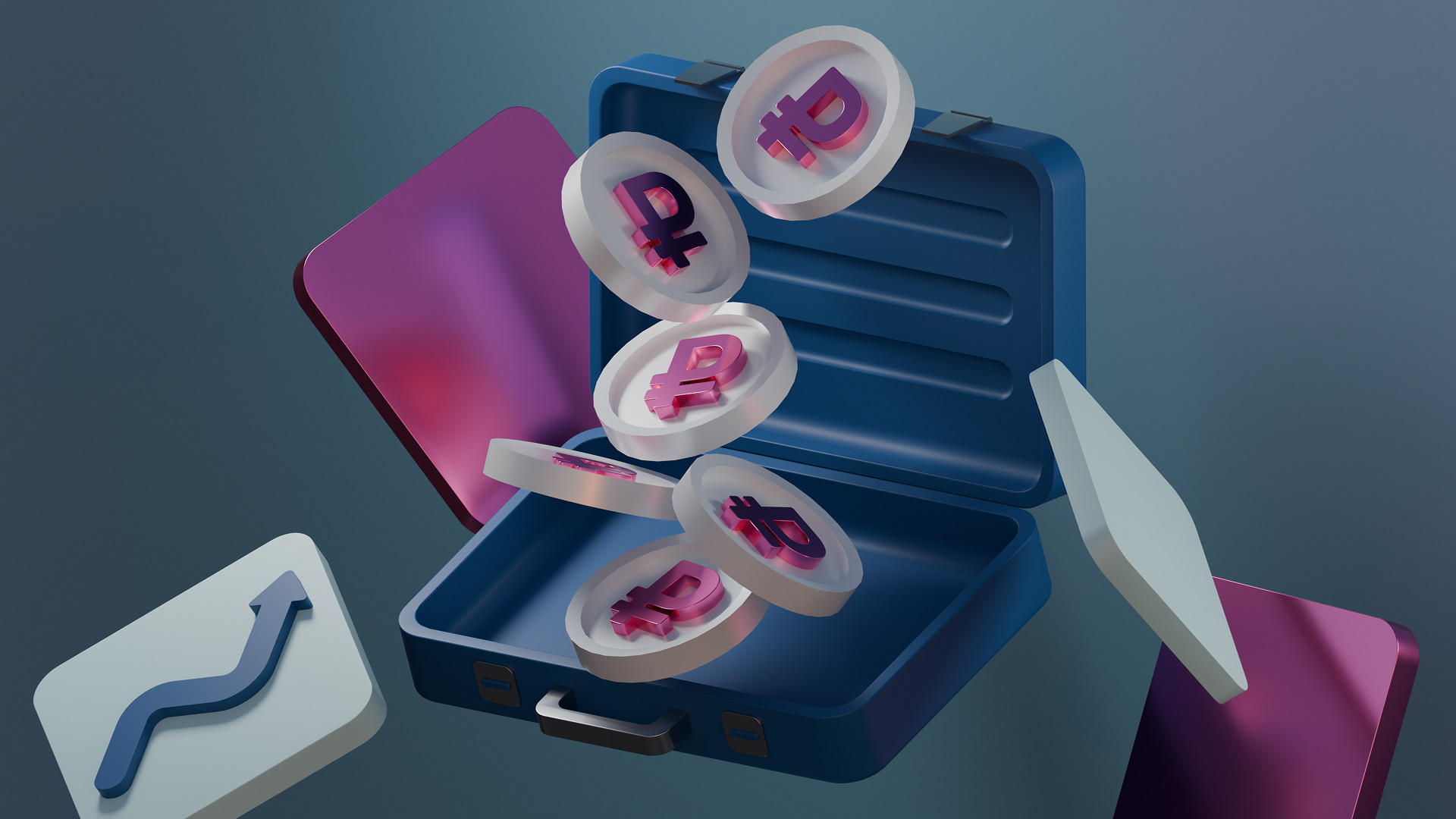 3D Banking Toolkit — Изображение №2 — Иллюстрация, 3D на Dprofile