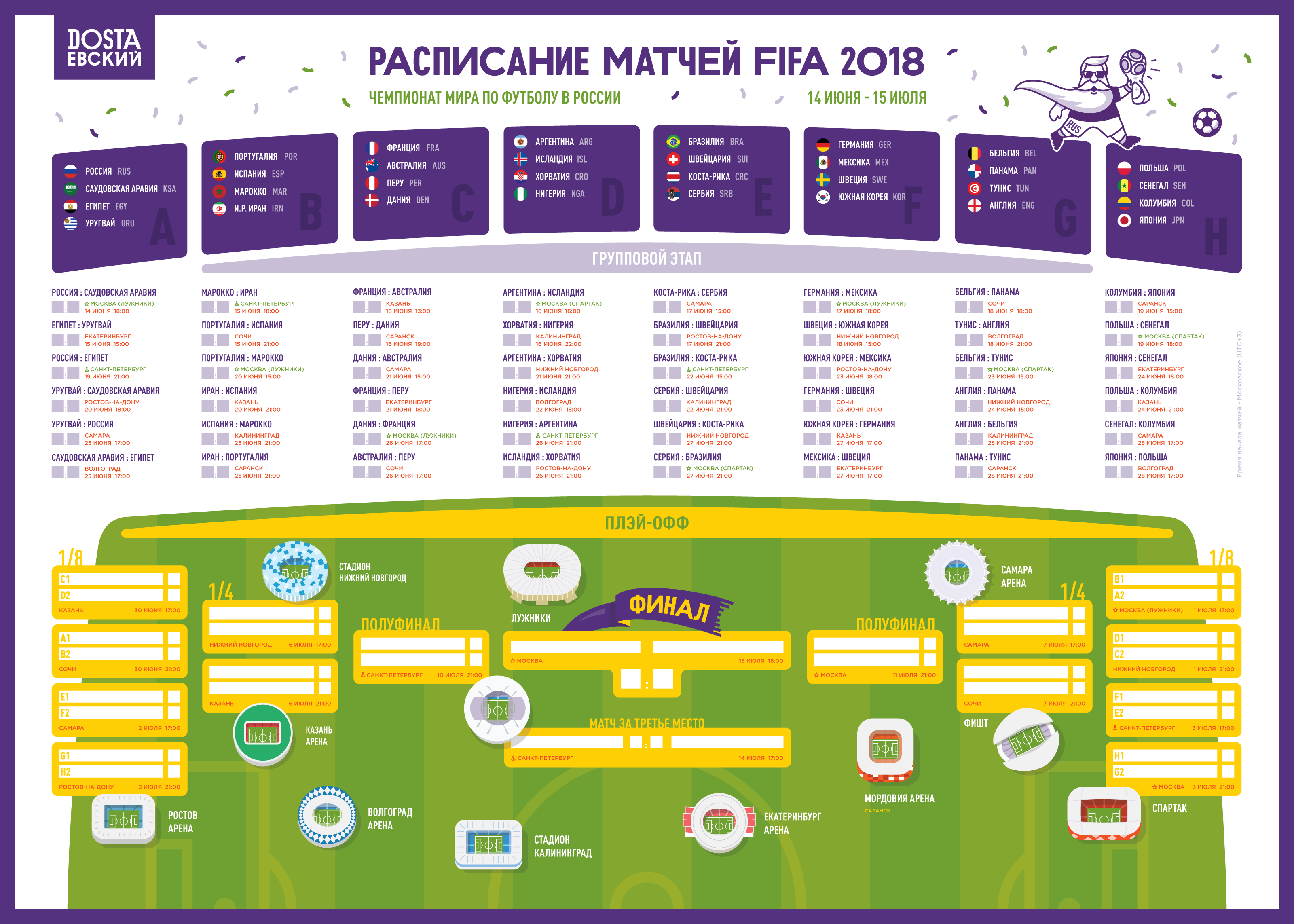 DOSTA FIFA-2018 — Изображение №1 — Графика на Dprofile