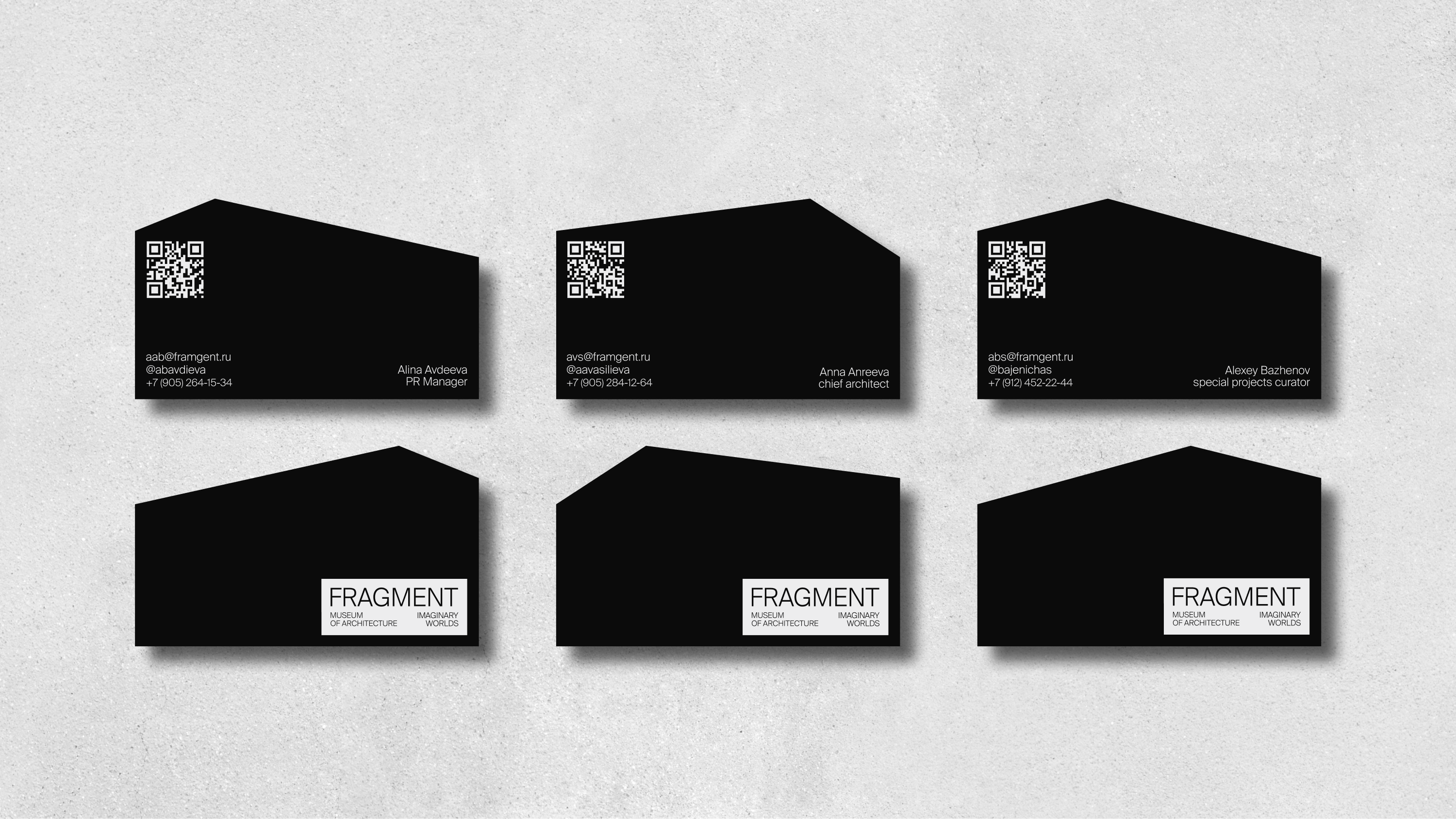 Musem of Architecture «FRAGMENT» — Изображение №5 — Брендинг, Графика на Dprofile