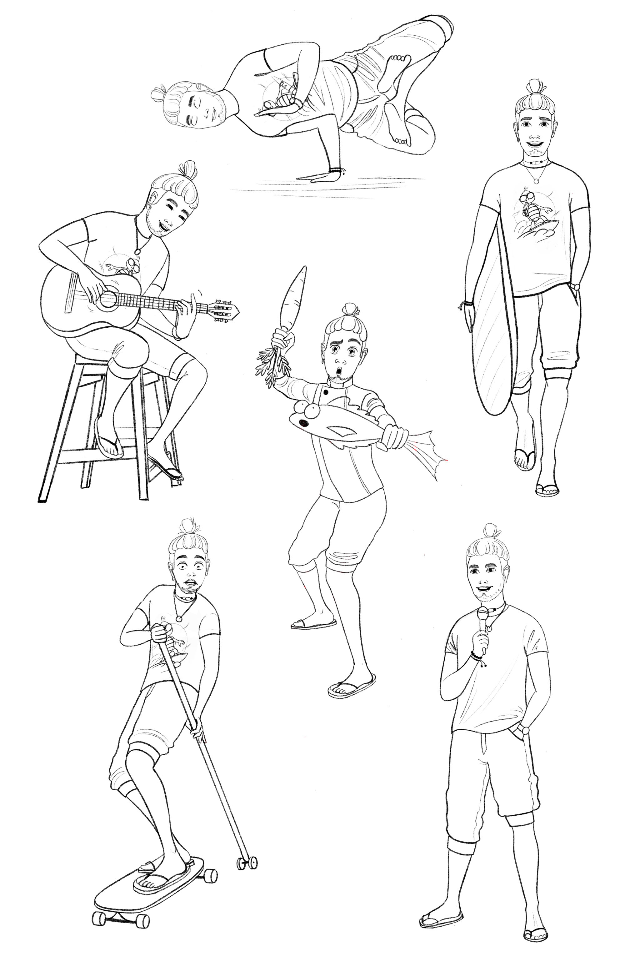 surfer — Изображение №5 — Иллюстрация на Dprofile