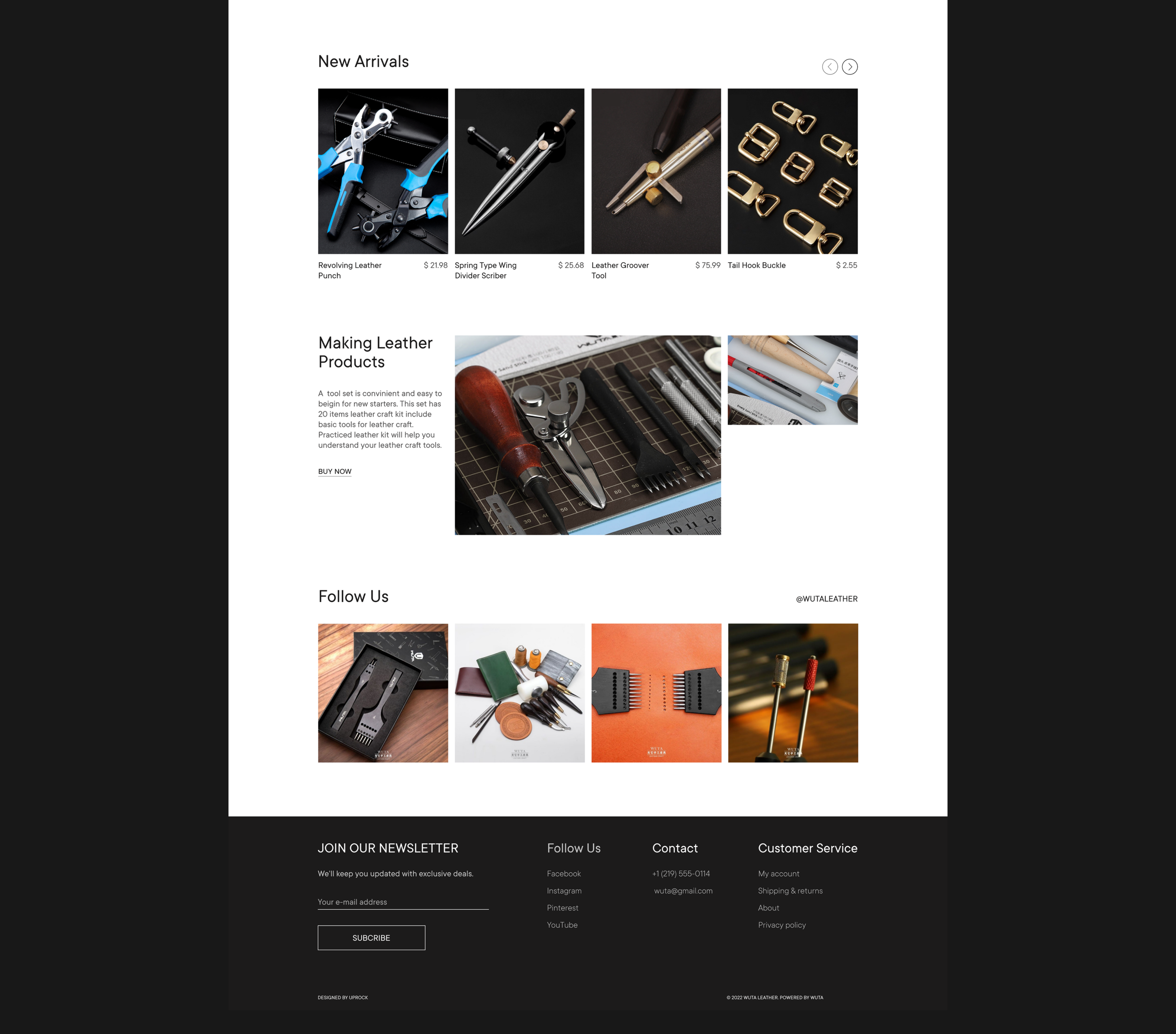 WUTA E-commerce Redesign | Website — Изображение №4 — Интерфейсы, Брендинг на Dprofile