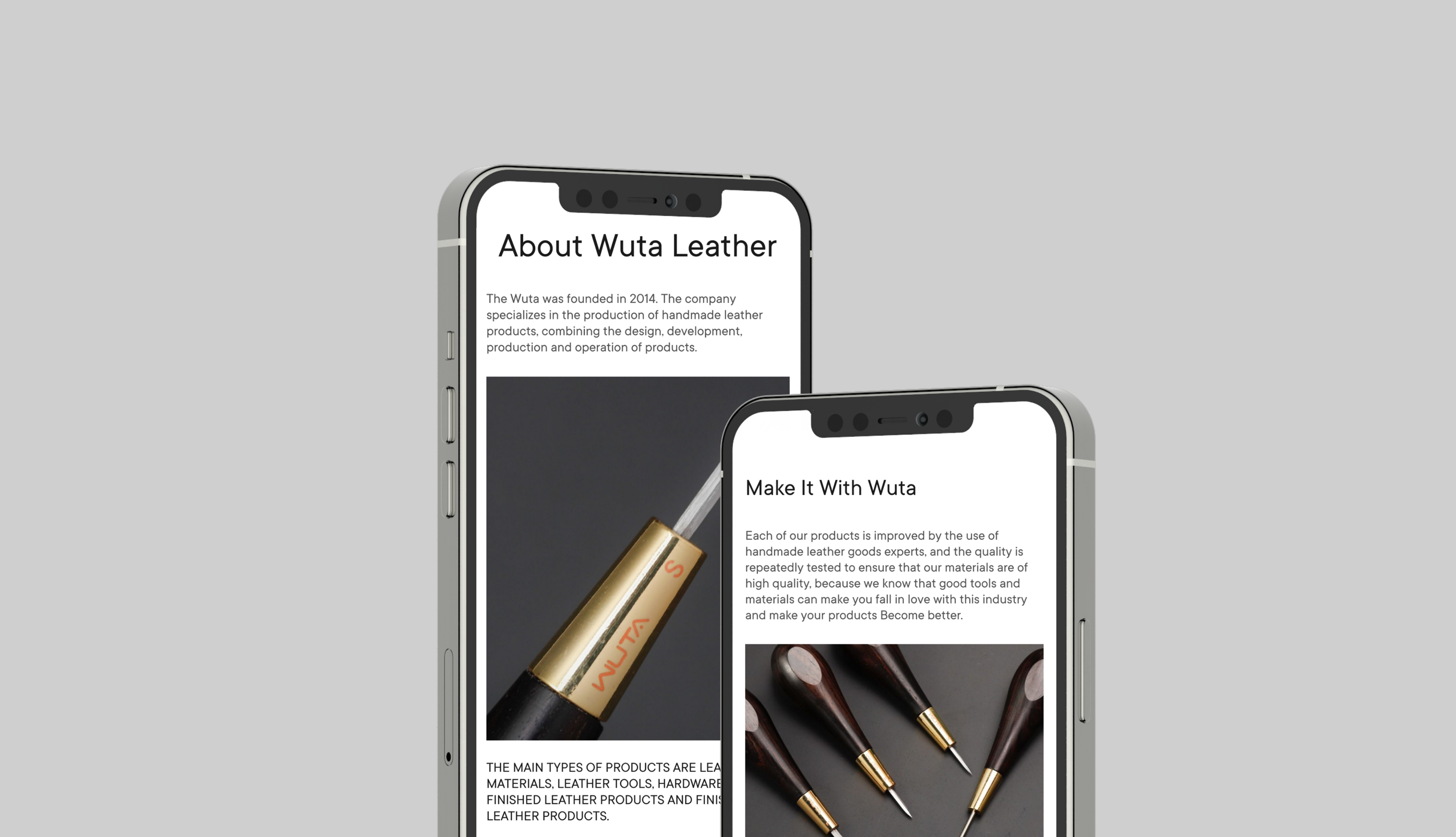 WUTA E-commerce Redesign | Website — Изображение №5 — Интерфейсы, Брендинг на Dprofile