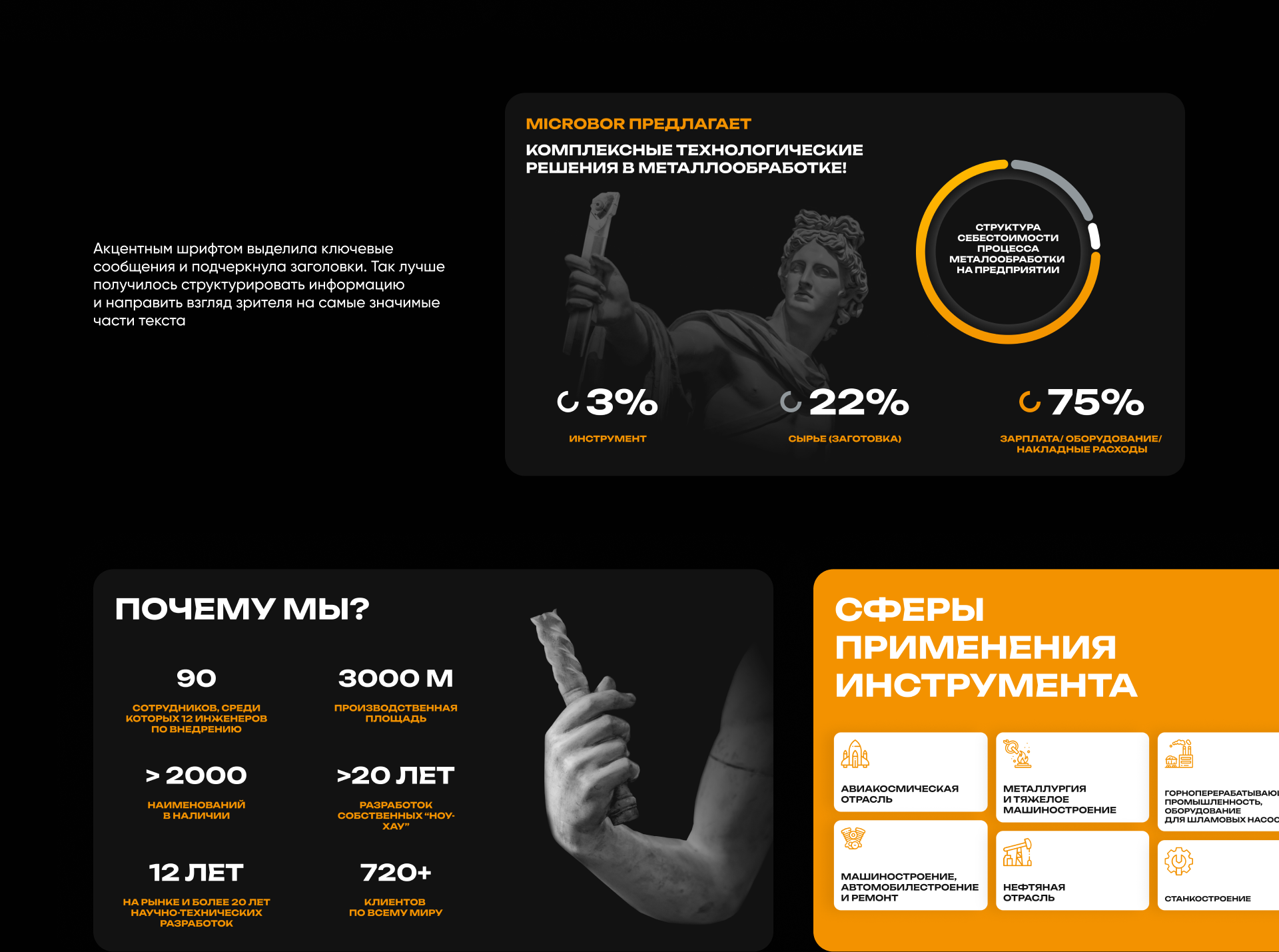 Презентации для Microbor — Изображение №3 — Брендинг, Графика на Dprofile