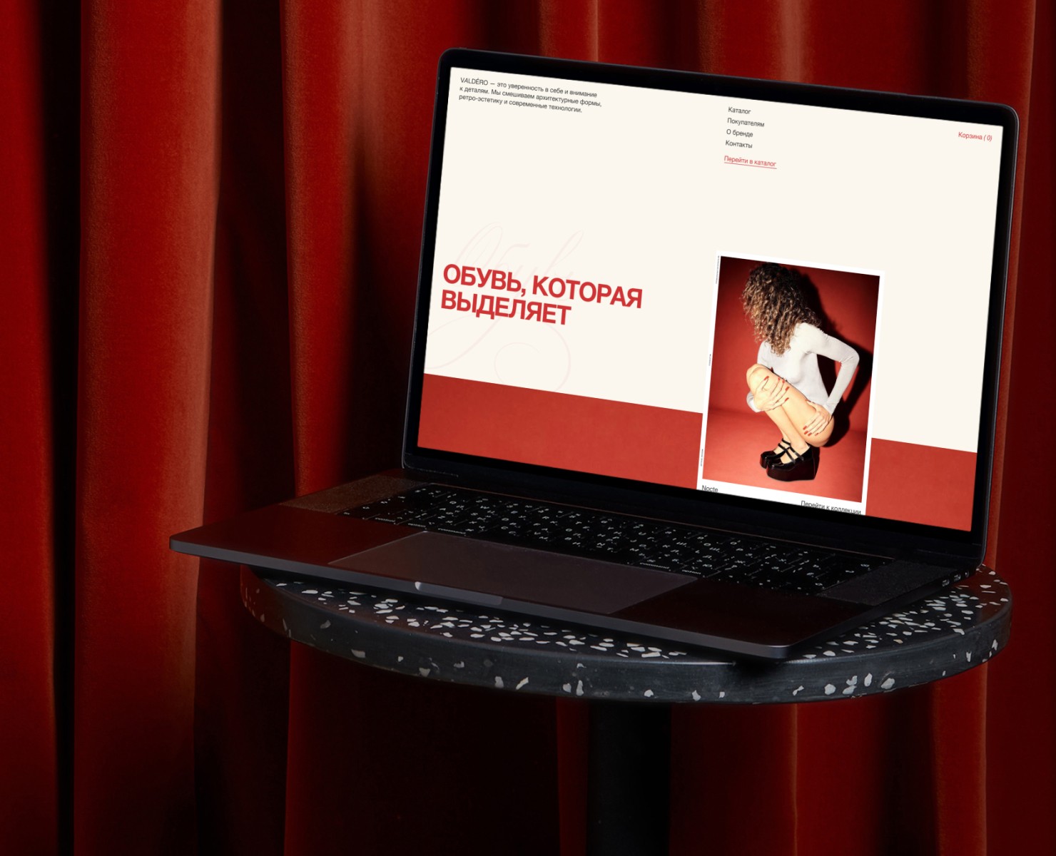 Интернет-магазин обуви — Интерфейсы на Dprofile