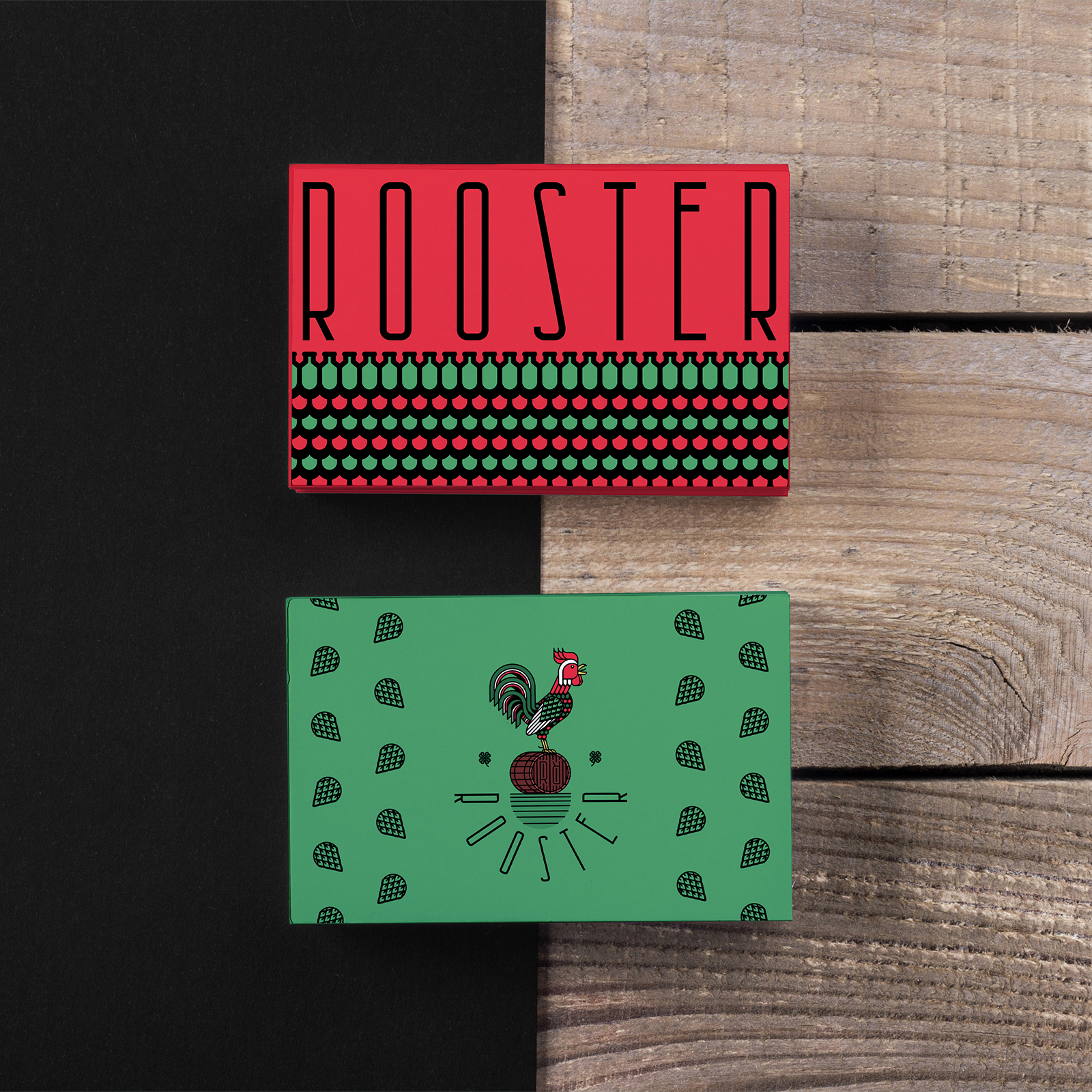 Логотип для ирландского паба «Rooster» — Изображение №5 — Брендинг на Dprofile