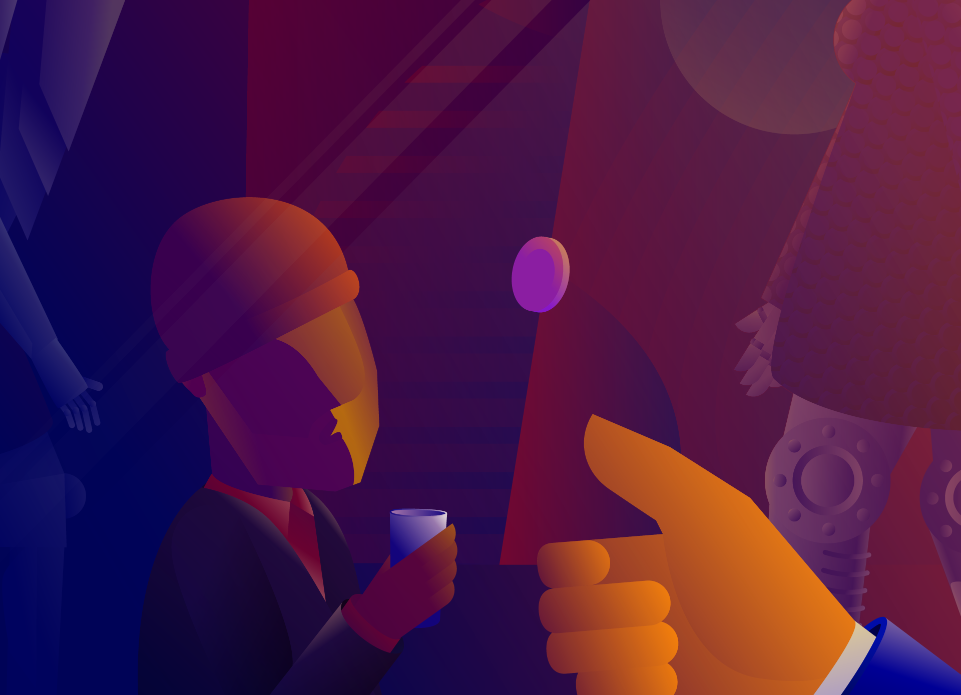 Роботы среди нас — Изображение №7 — Иллюстрация на Dprofile