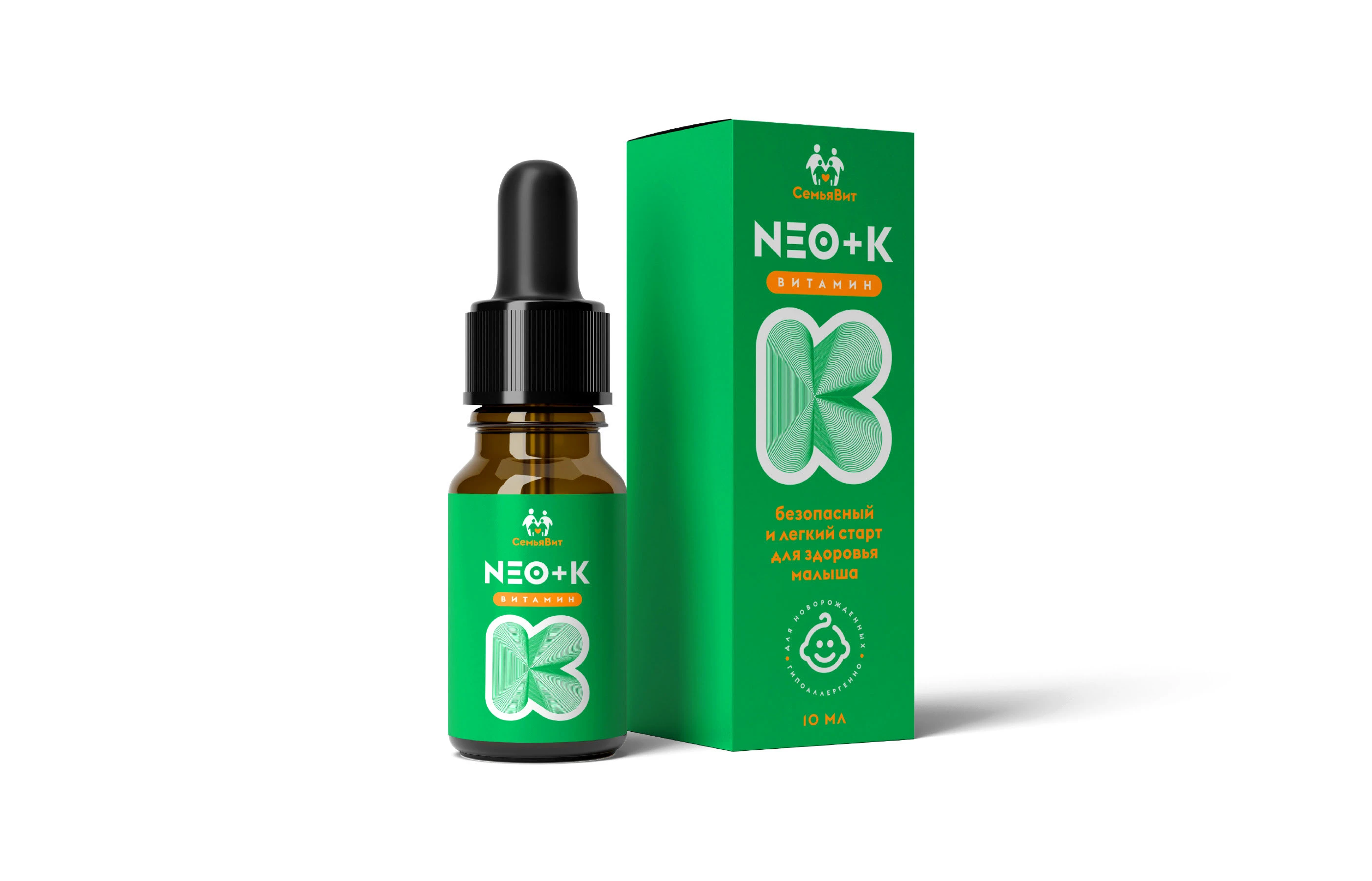 Логотип «СемьяВит» и упаковка Neo-K 2025 — Изображение №14 — Брендинг, Графика на Dprofile