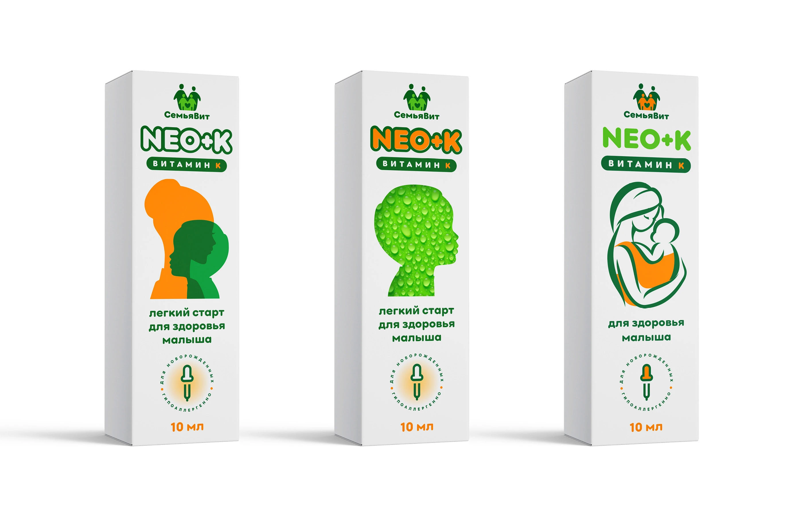 Логотип «СемьяВит» и упаковка Neo-K 2025 — Изображение №6 — Брендинг, Графика на Dprofile