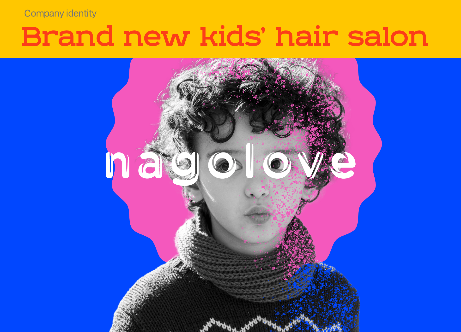 Kids hair salon — Изображение №1 — Брендинг, Иллюстрация, Анимация на Dprofile