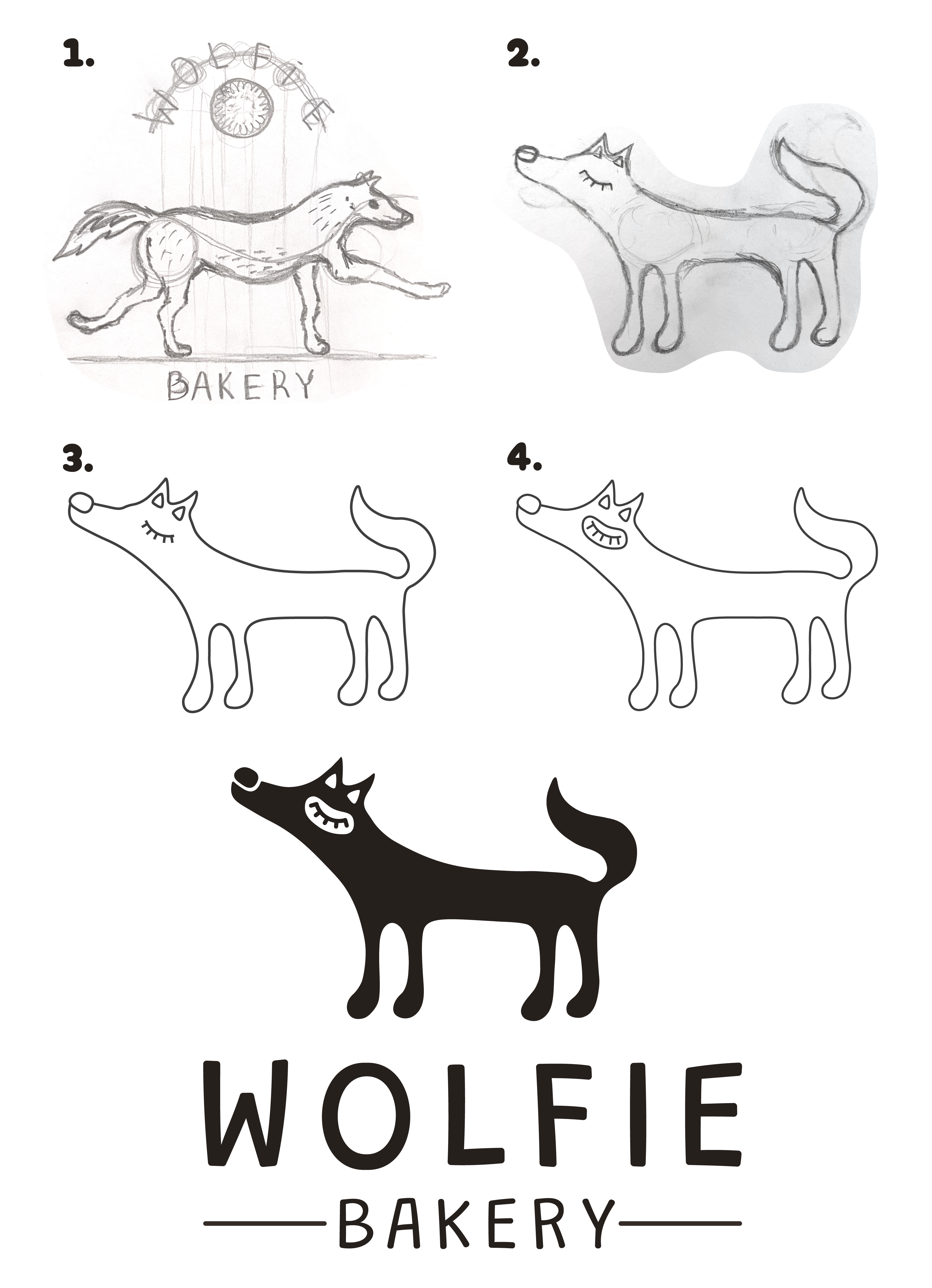 Wolfie Bakery | branding | logo | coffee shop | пекарня — Изображение №4 — Брендинг на Dprofile