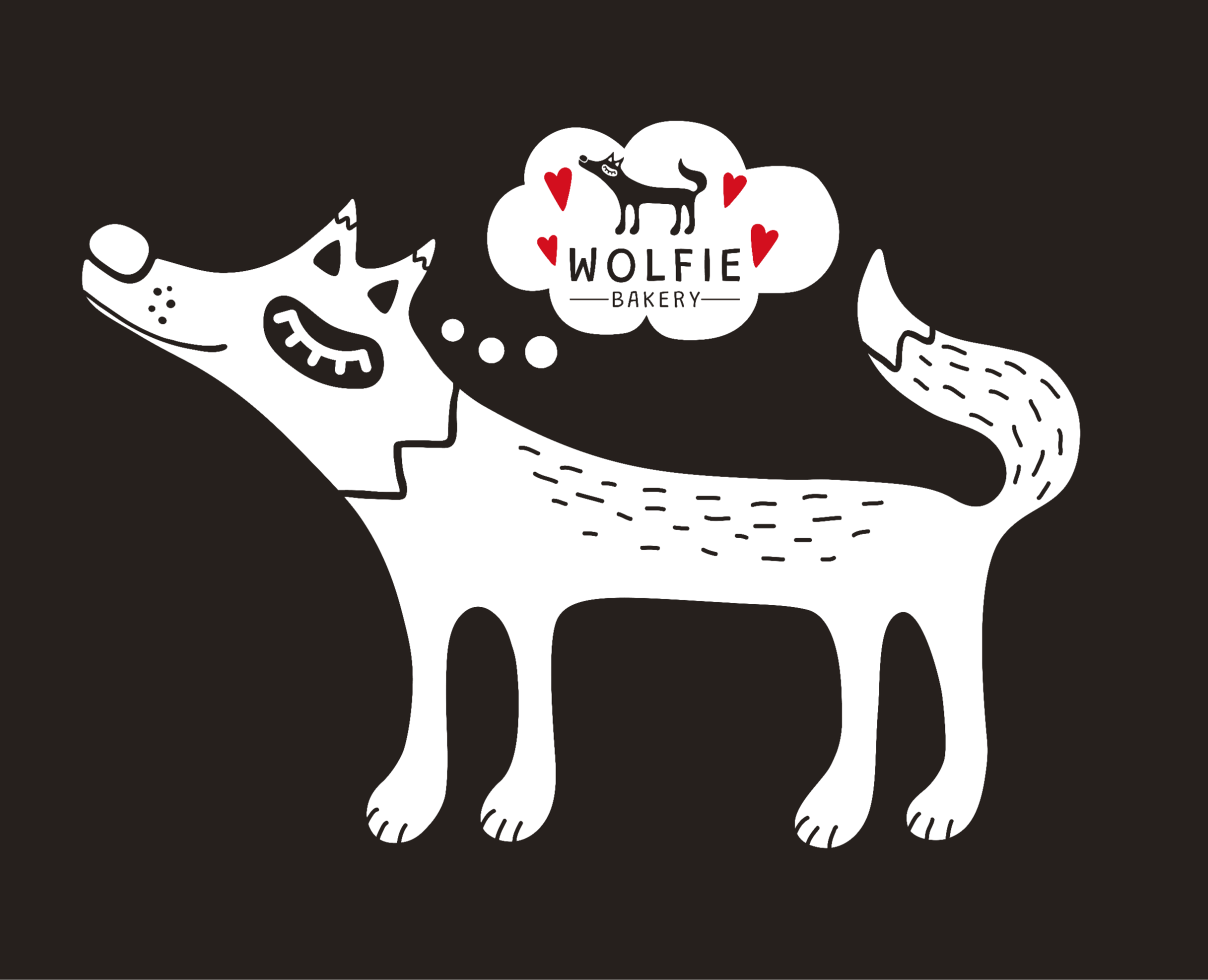 Wolfie Bakery | branding | logo | coffee shop | пекарня на Dprofile