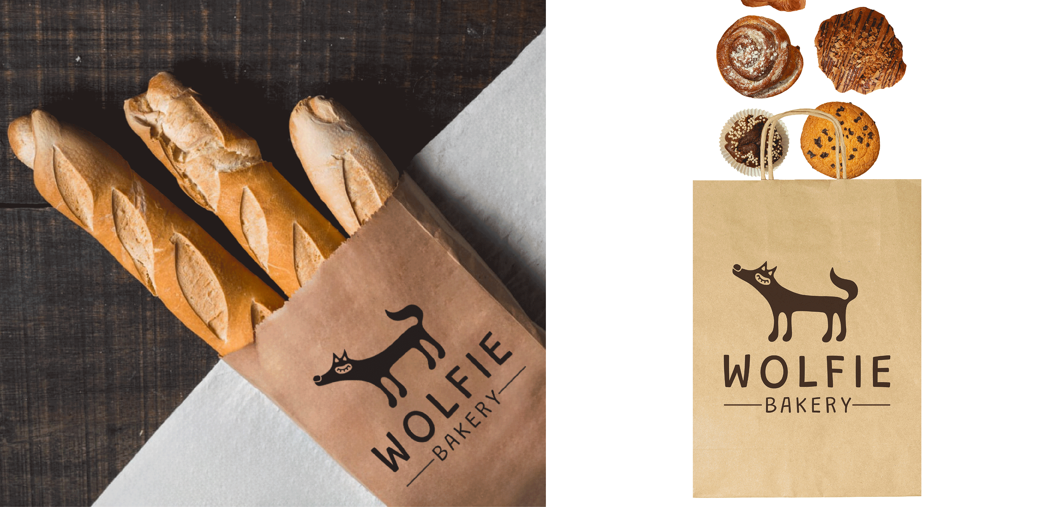Wolfie Bakery | branding | logo | coffee shop | пекарня — Изображение №11 — Брендинг на Dprofile