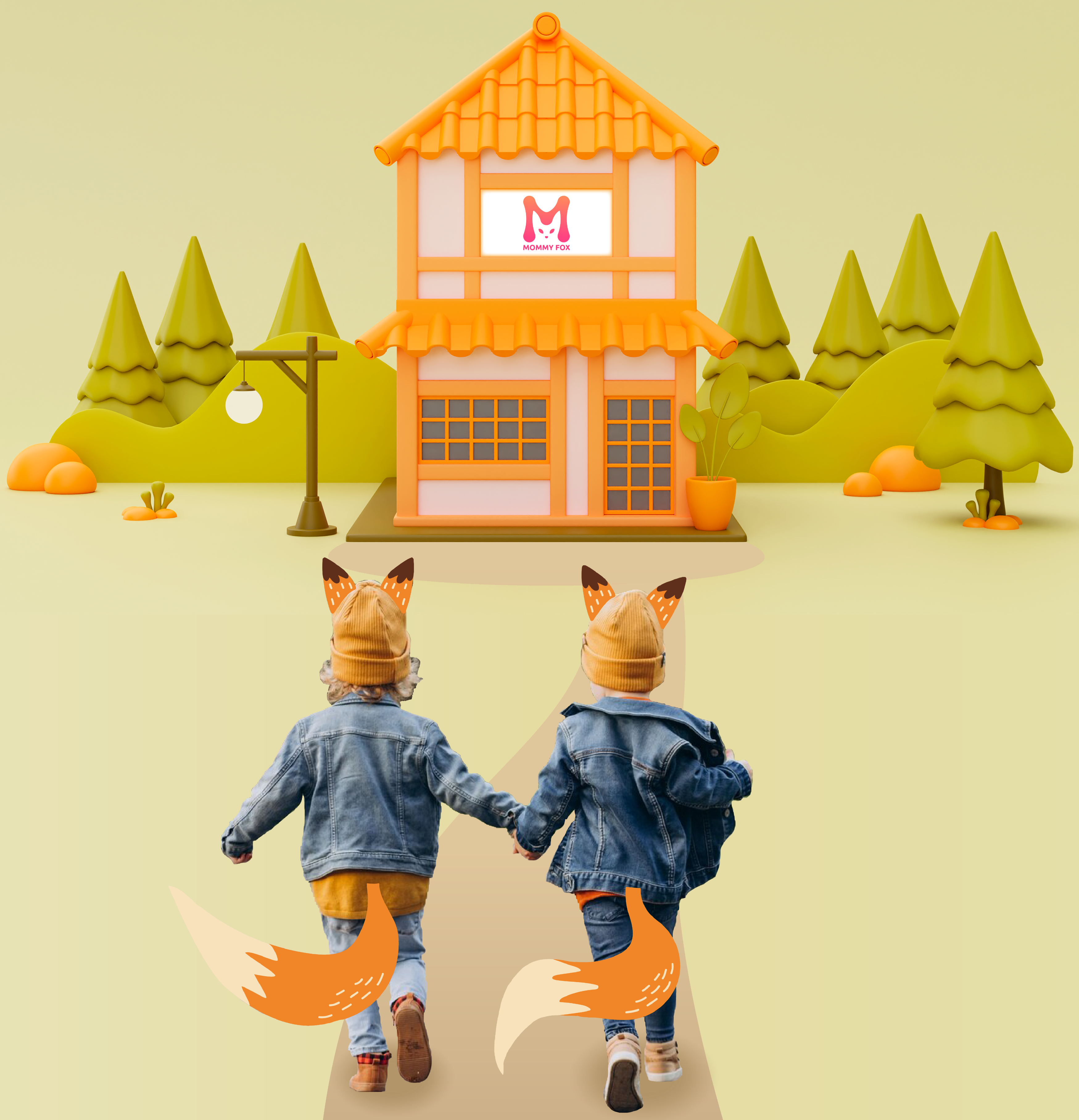 MOMMY FOX | детский магазин |child store|branding — Изображение №1 — Брендинг на Dprofile