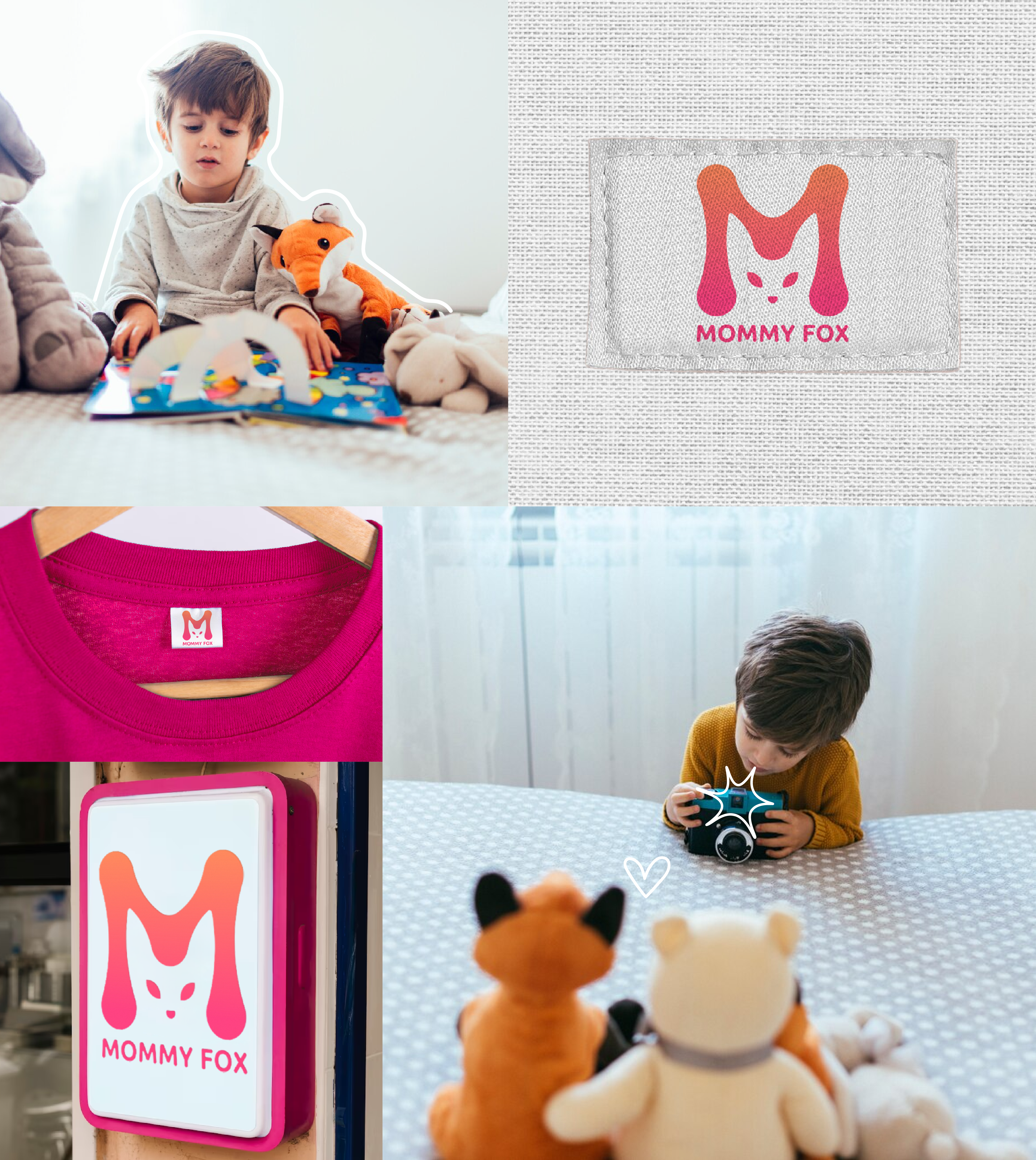 MOMMY FOX | детский магазин |child store|branding — Изображение №6 — Брендинг на Dprofile