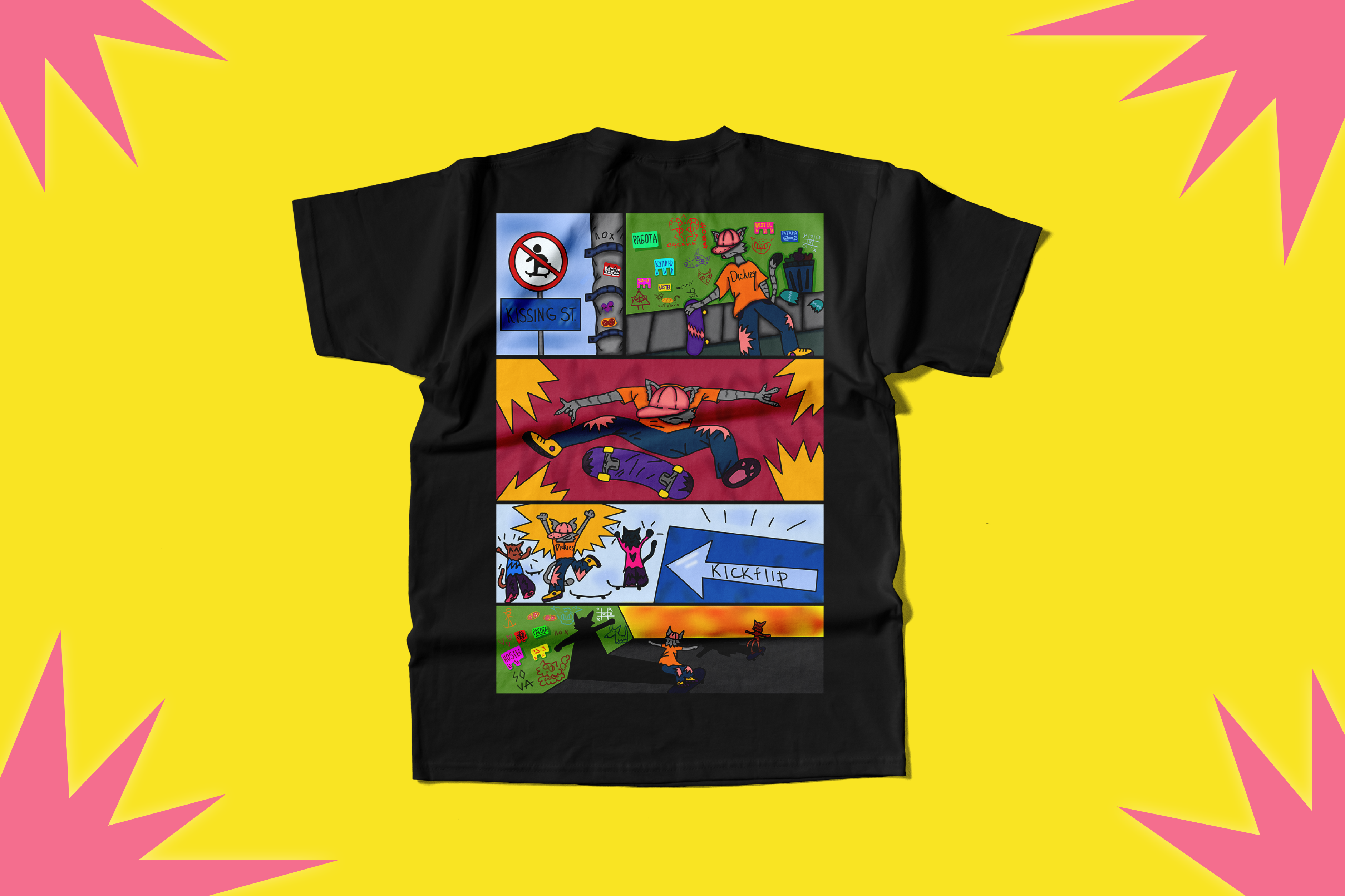 t-shirt design Ӏ дизайн футболки Ӏ принт — Изображение №5 — Иллюстрация на Dprofile