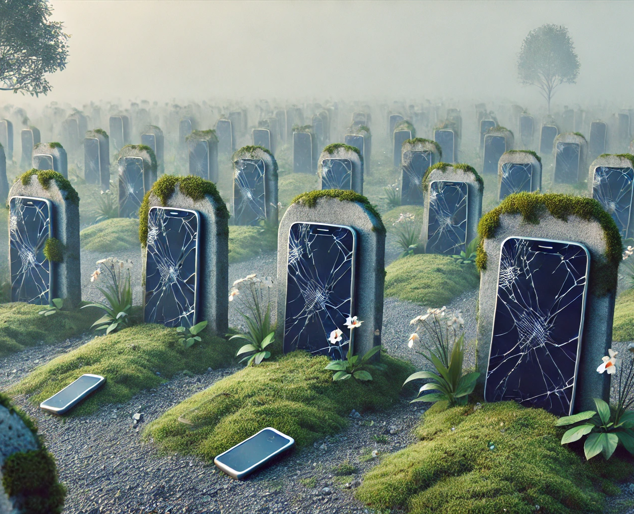 digital кладбище | cemetery | Memo Link — Брендинг, Иллюстрация на Dprofile