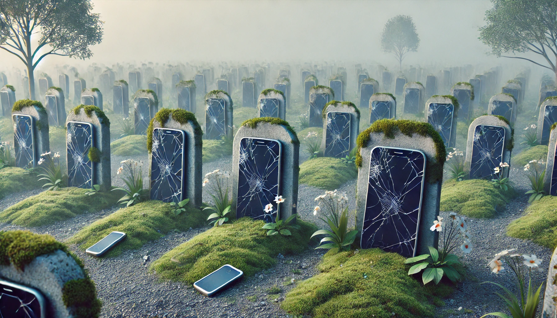 digital кладбище | cemetery | Memo Link — Изображение №1 — Брендинг, Иллюстрация на Dprofile