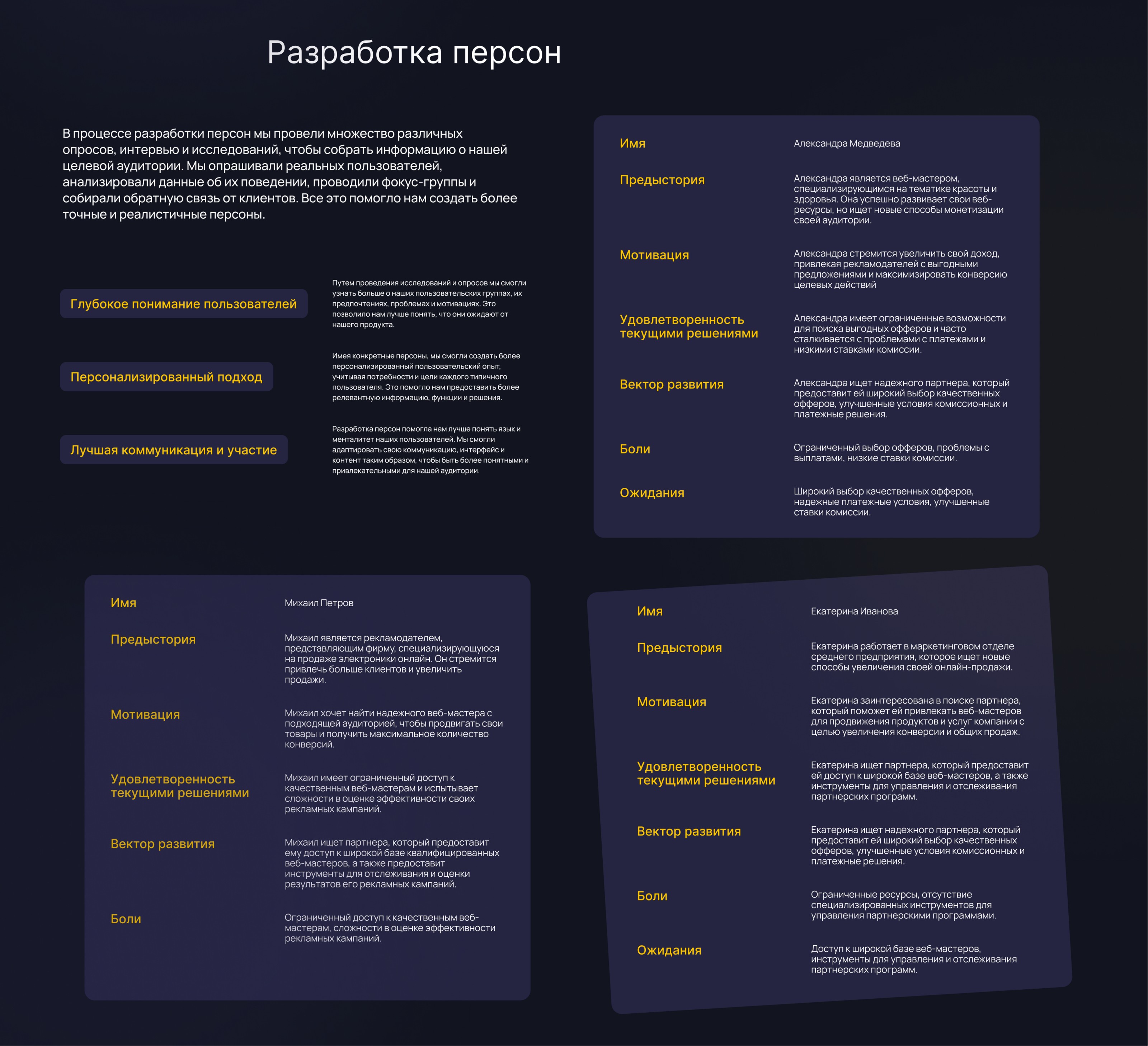 Редизайн сайта и личного кабинета для CPA Liknot | UX/UI — Изображение №6 — Интерфейсы, Брендинг на Dprofile