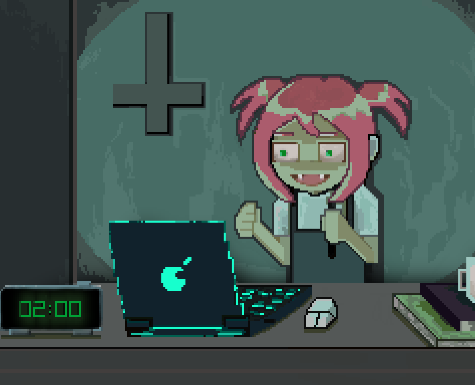 Пиксельный сторителлинг Art day — Иллюстрация, Анимация на Dprofile
