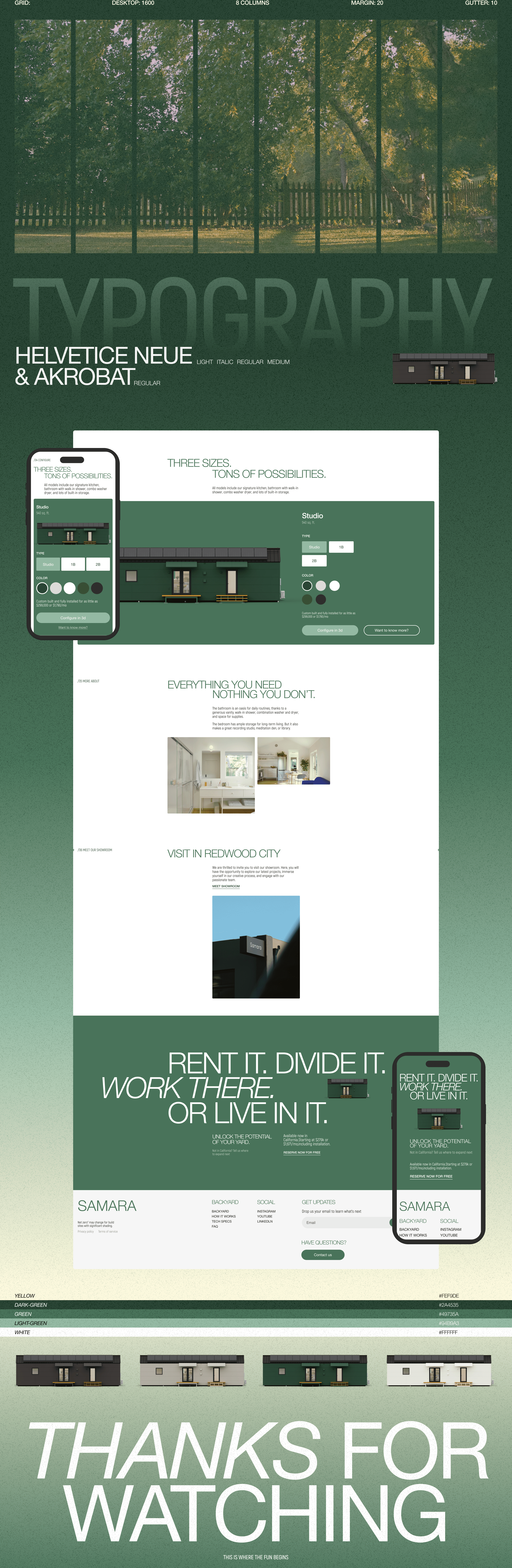 Samara ADU Landing page redesign — Изображение №4 — Интерфейсы на Dprofile
