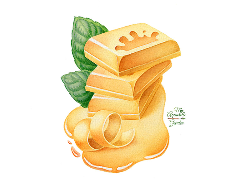 Watercolor illustrations for Royal Cane (Russia) — Изображение №6 — Брендинг, Иллюстрация на Dprofile